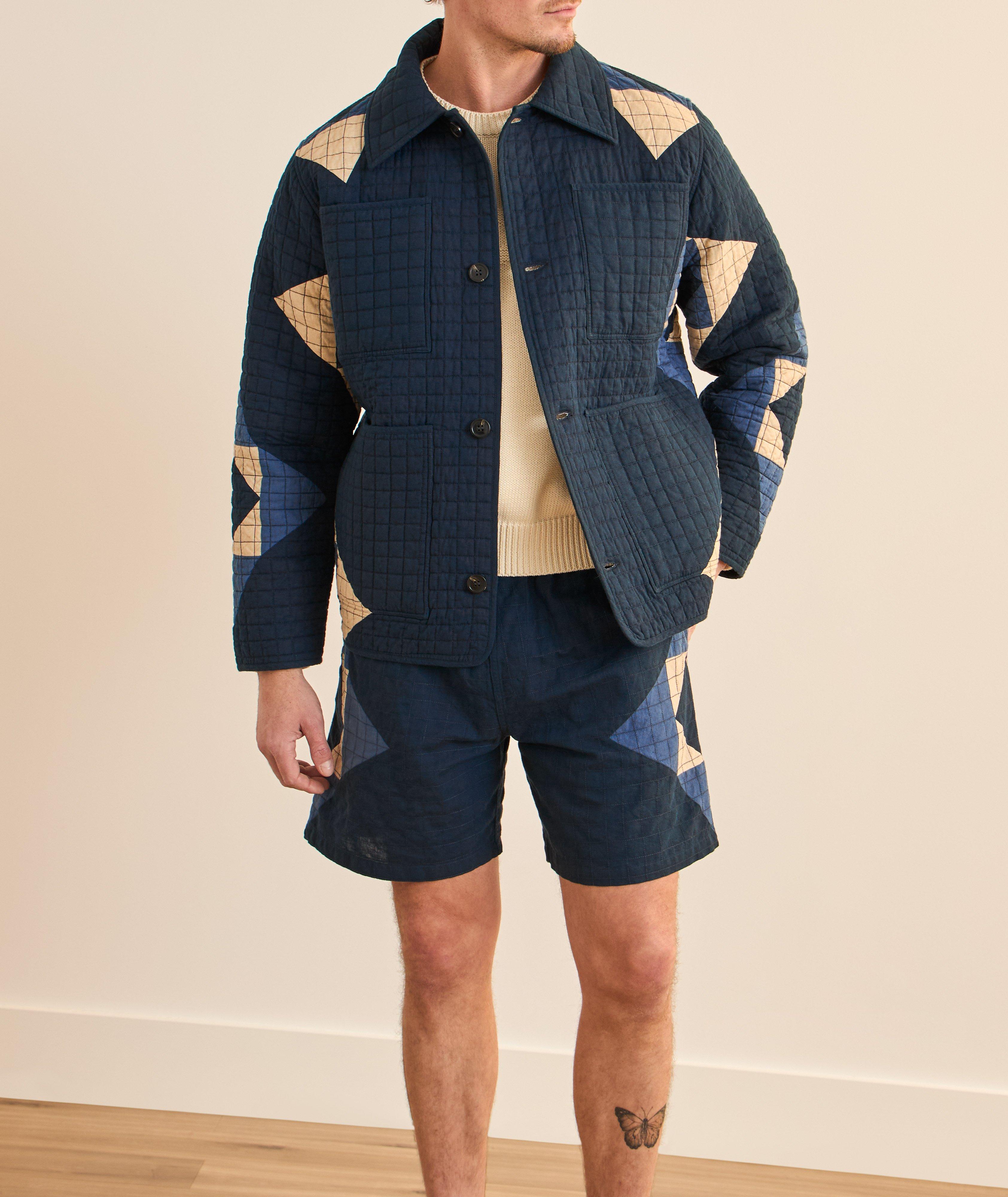 Connor Diamond Quilted Shorts image 2