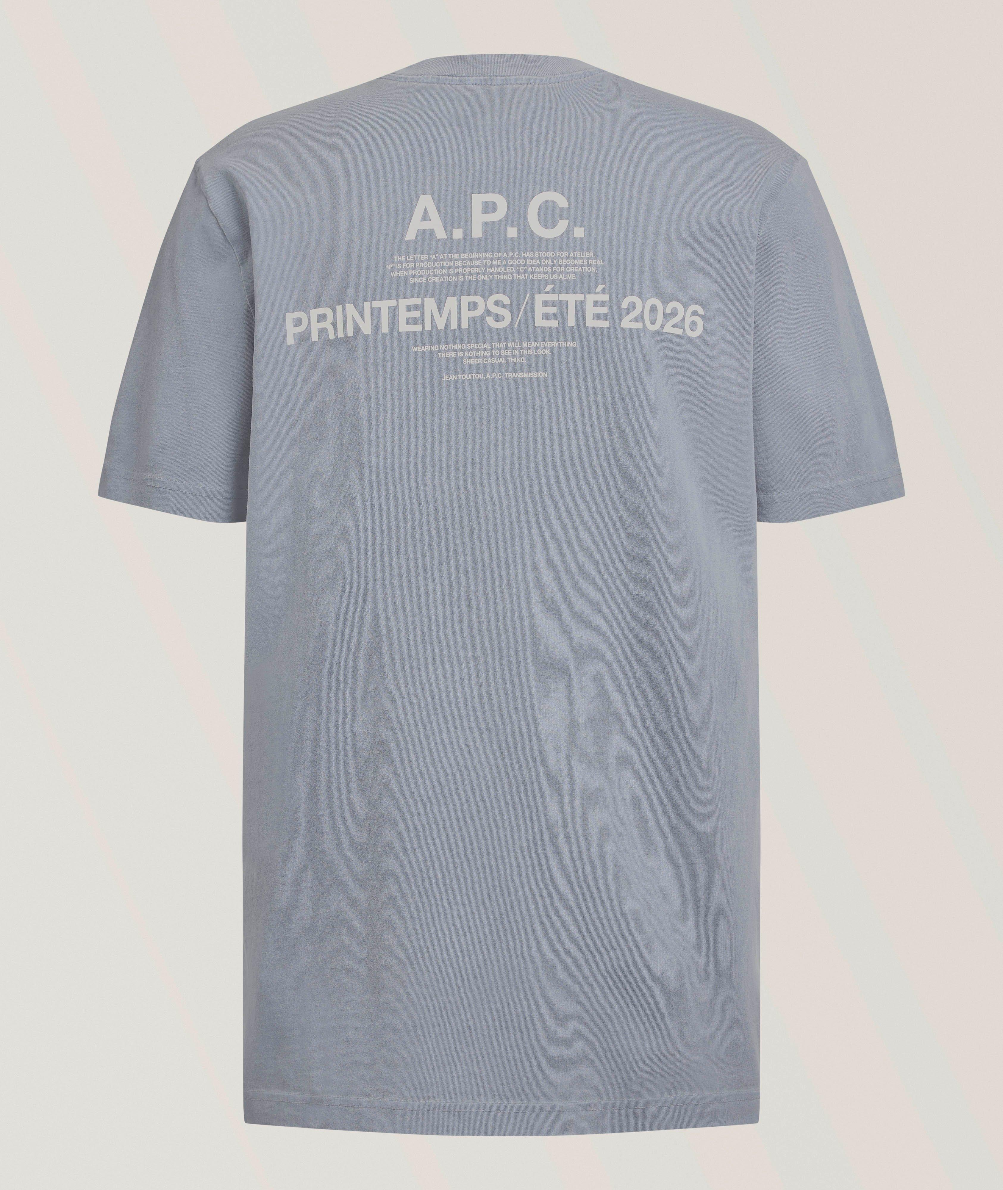 Standard Logo Back Cotton T-Shirt image 1