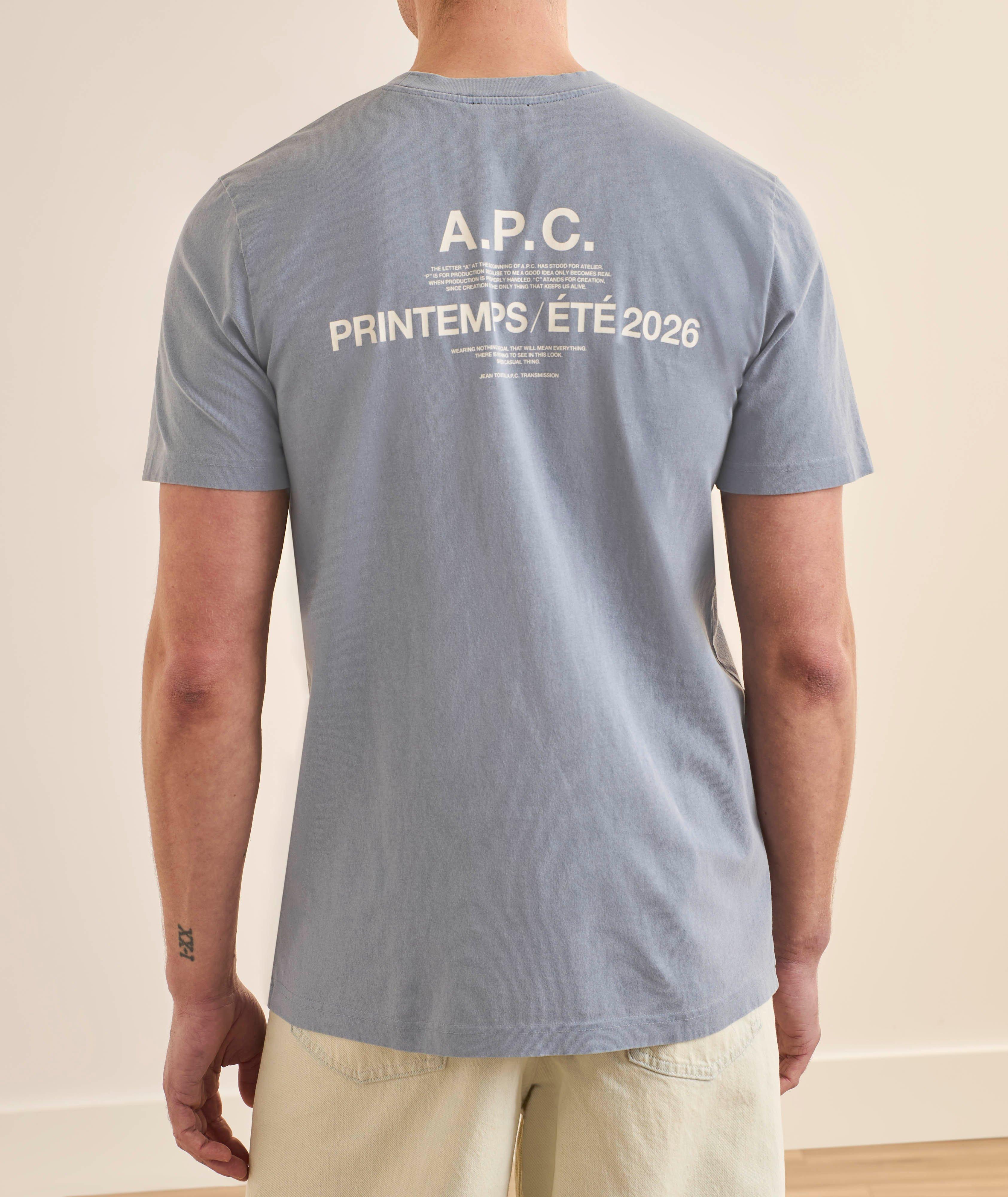 Standard Logo Back Cotton T-Shirt image 3