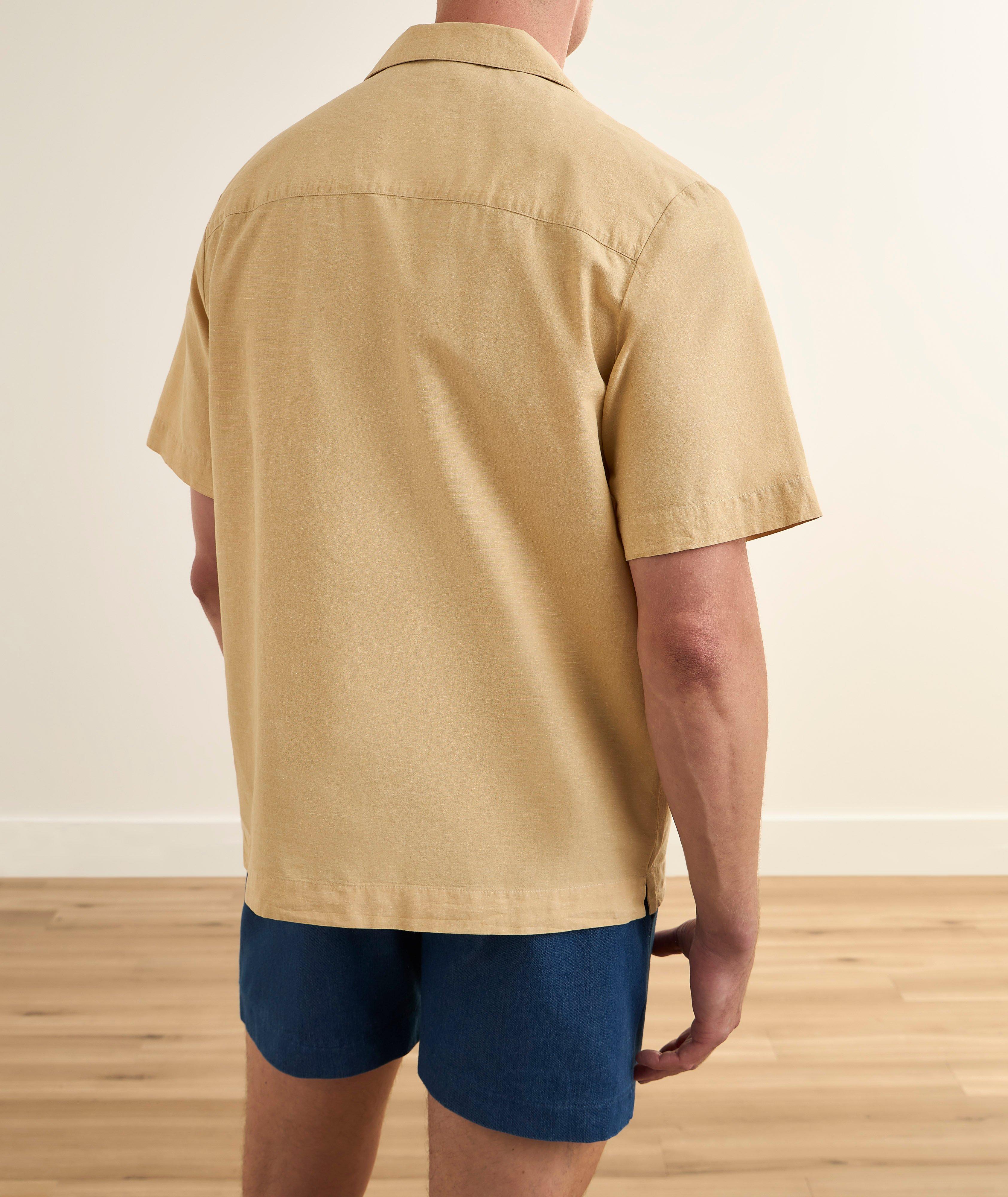 Jude Cotton-Linen Pocket Camp Shirt image 2
