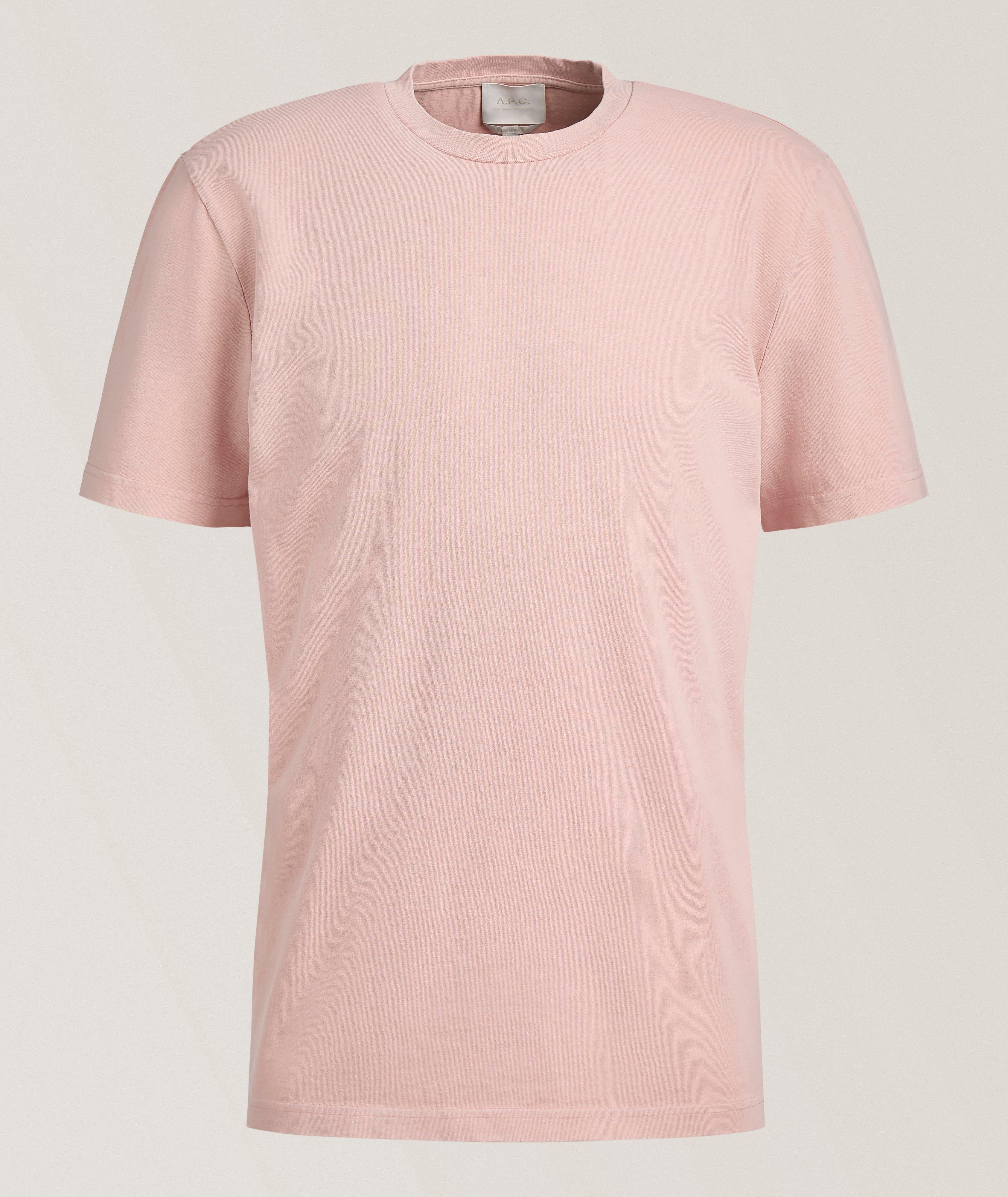 A.P.C. Standard Logo Back Cotton T-Shirt