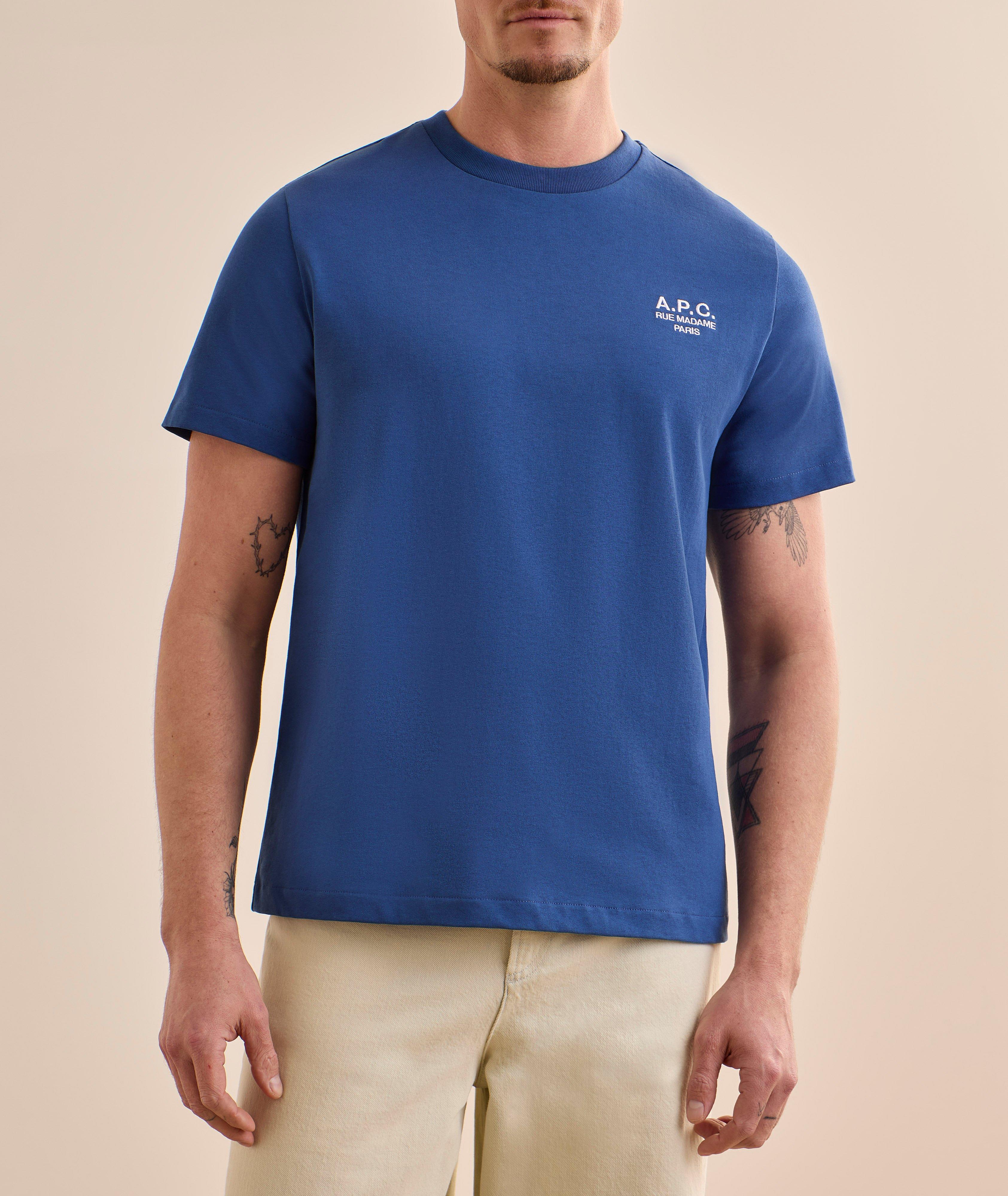 Rue Madame Logo Cotton T-Shirt image 1