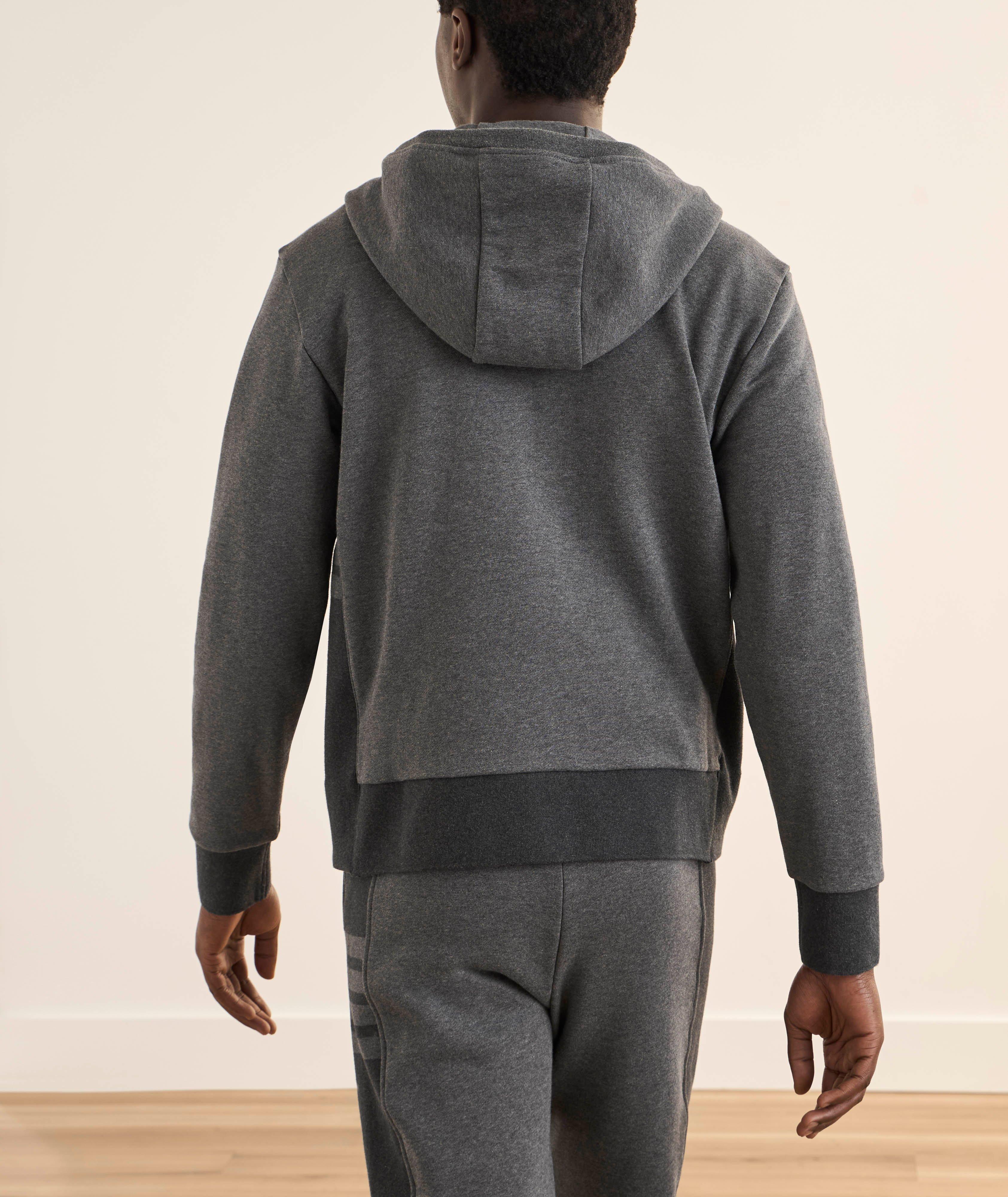 4-Bar Loopback Hooded Sweater image 2