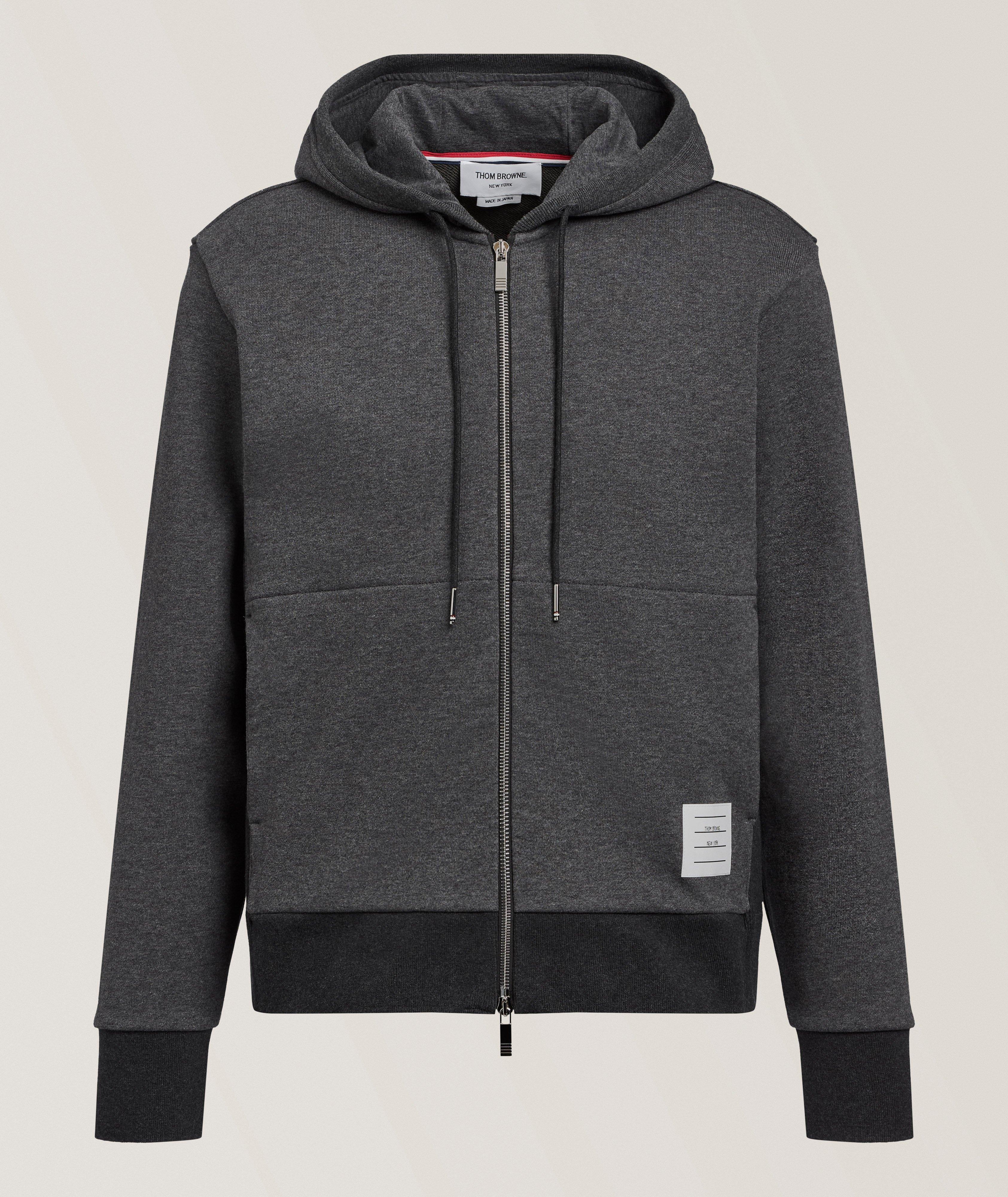 4-Bar Loopback Hooded Sweater image 0