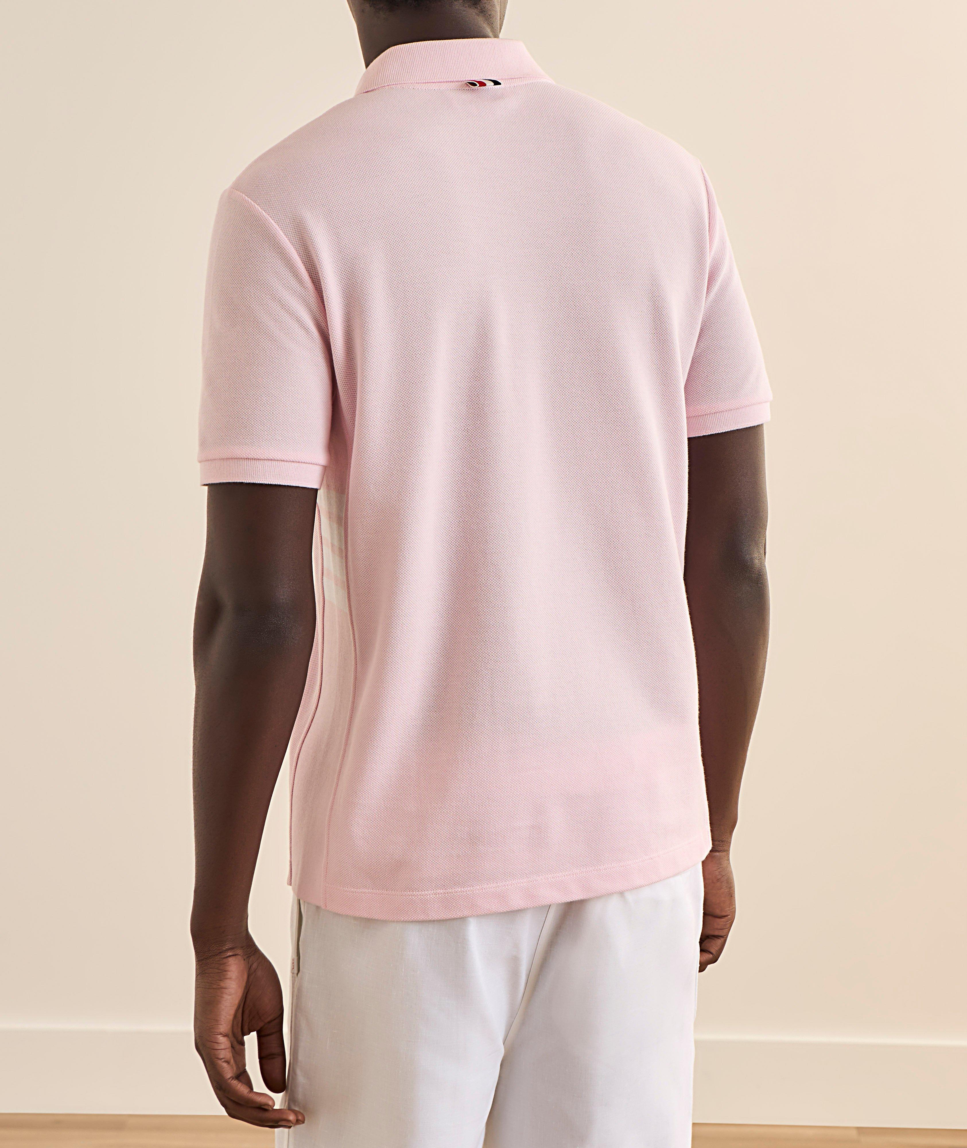 Four-Bar Cotton Piqué Knit Polo  image 2