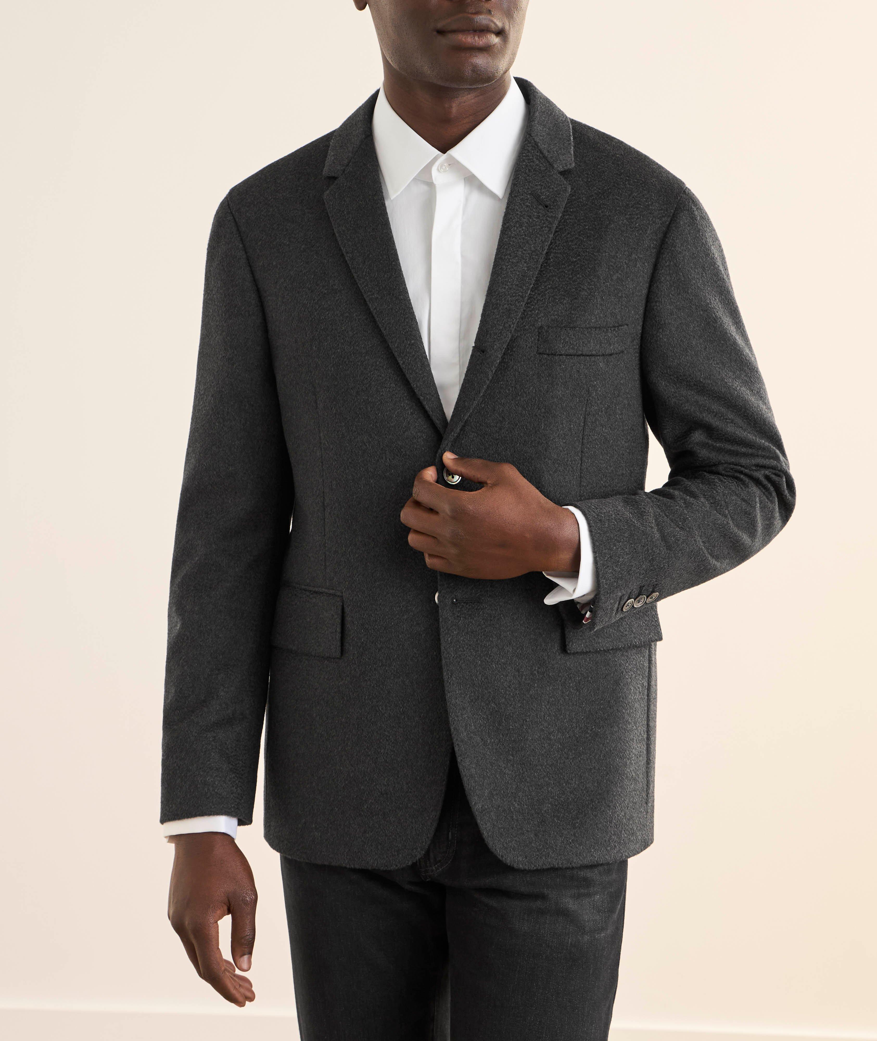 Wide Shoulder Cashmere Sport Jacket  image 1