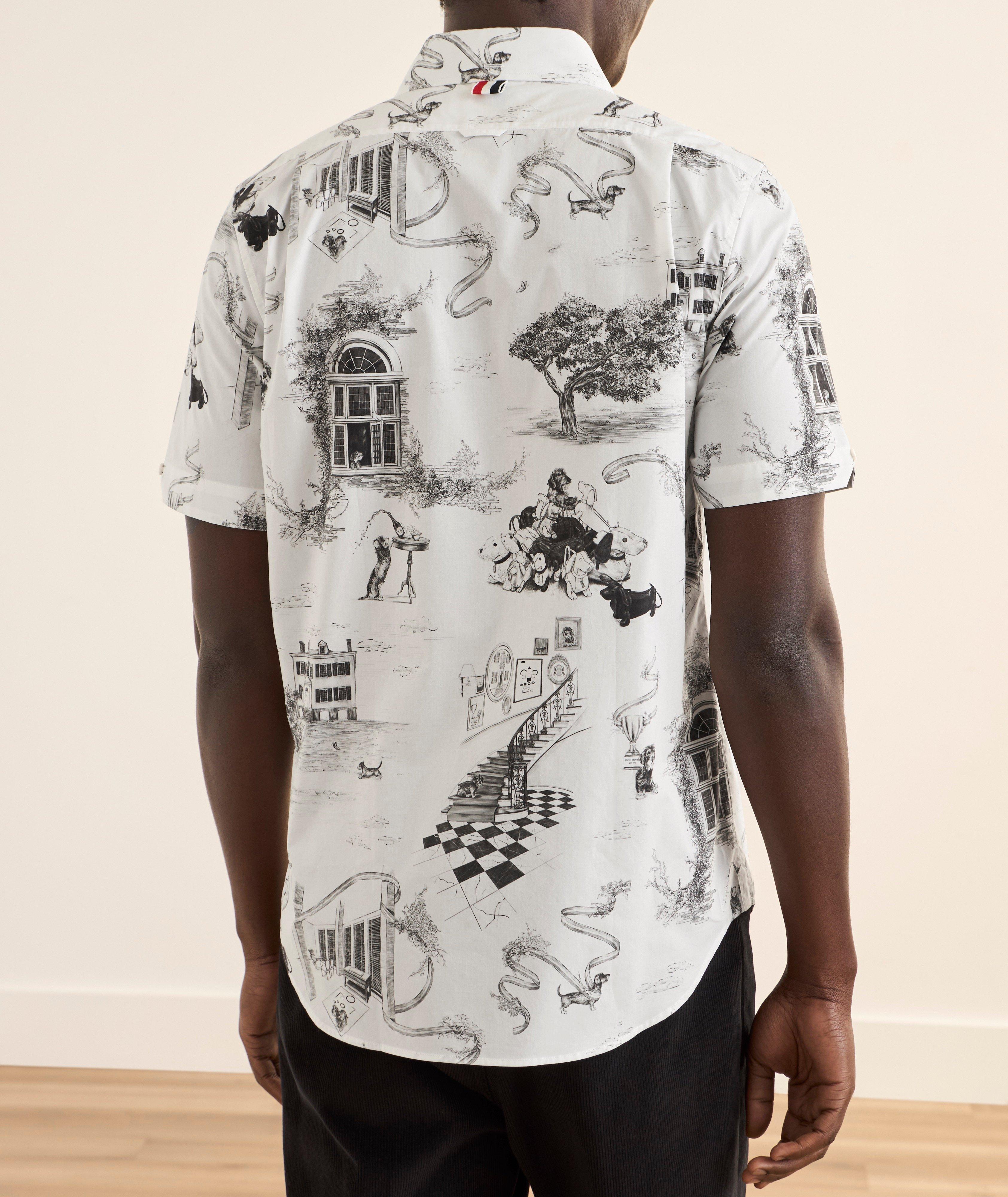 Hector Toile Stretch-Cotton Poplin Shirt  image 2