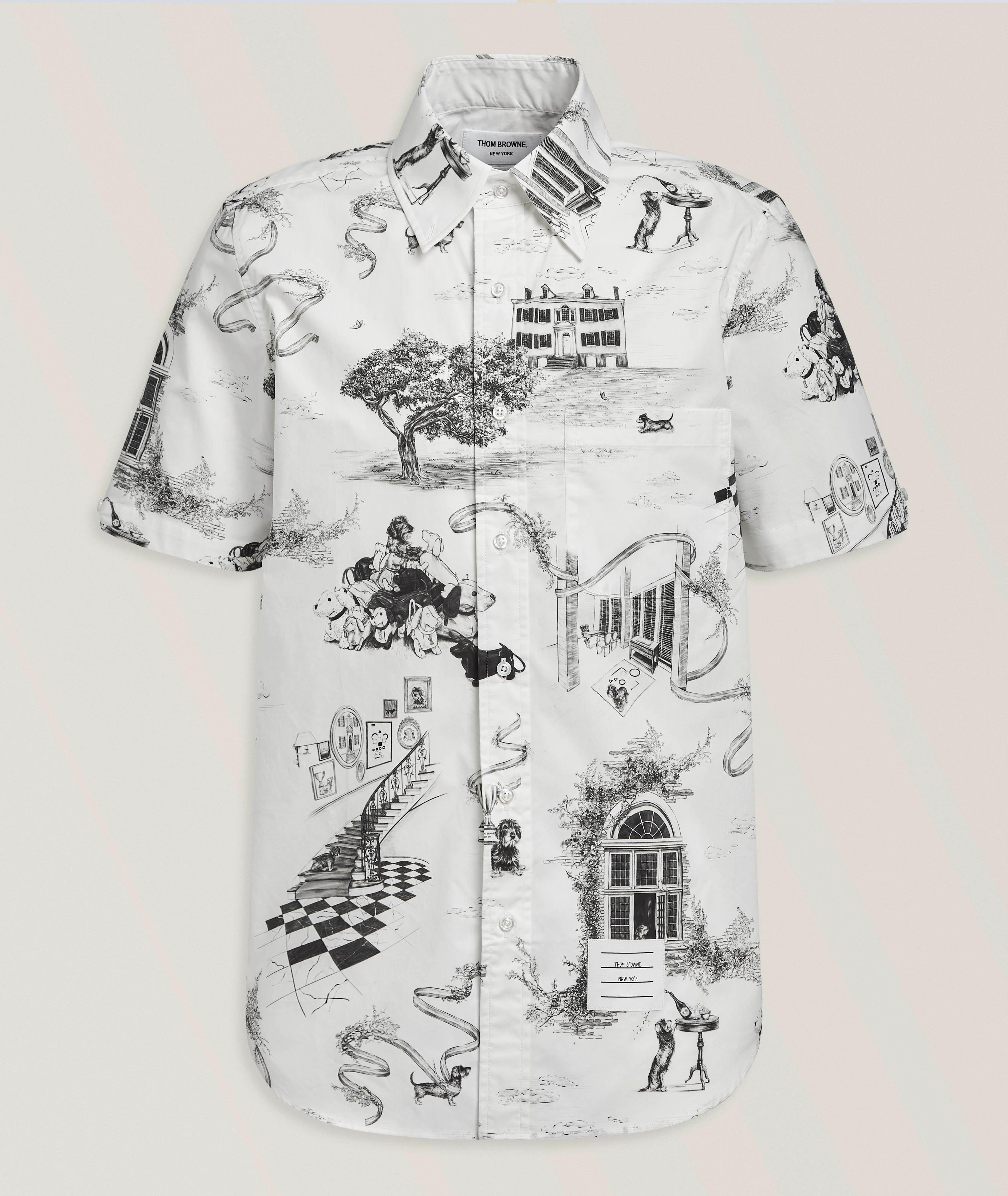 Hector Toile Stretch-Cotton Poplin Shirt  image 0