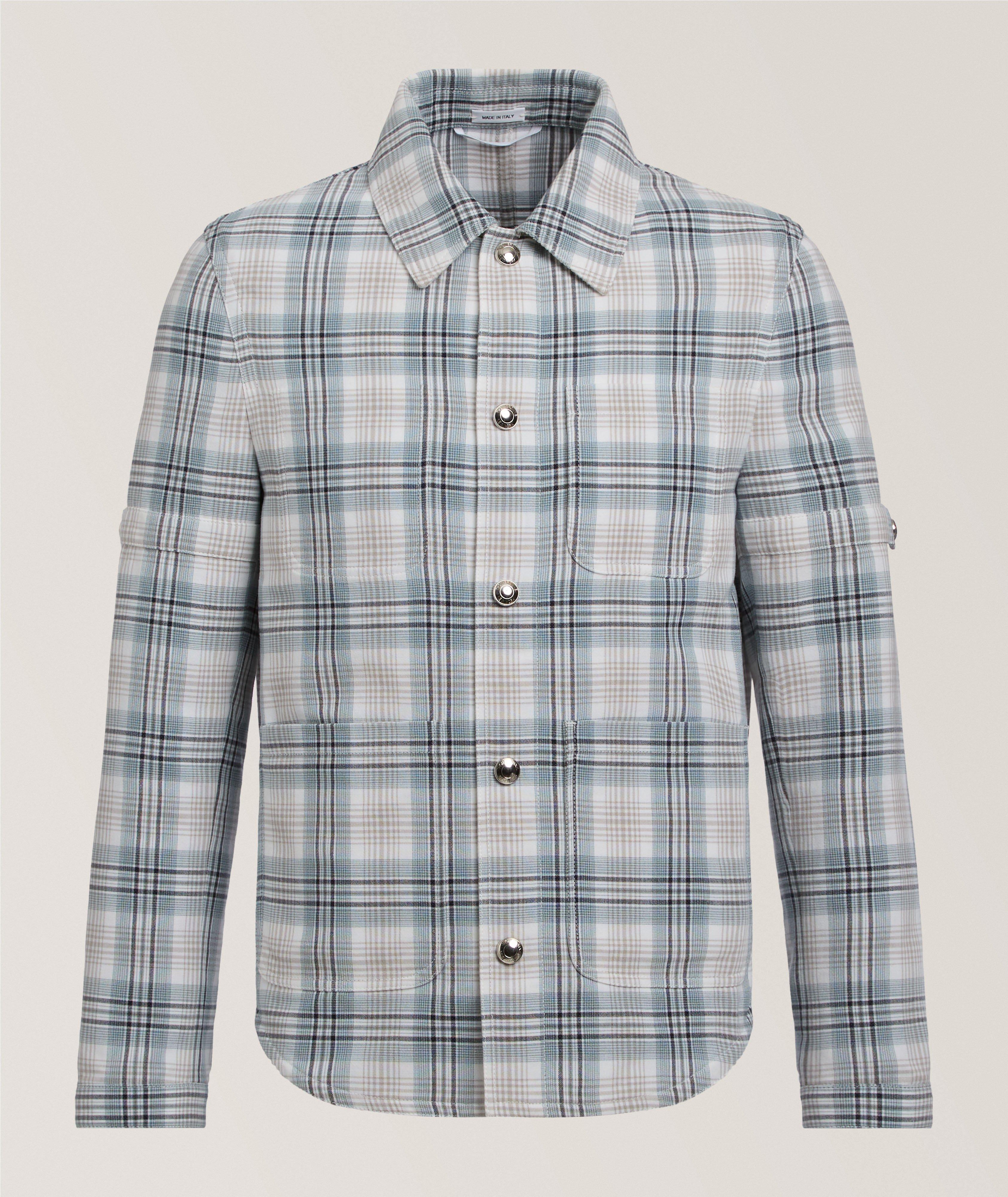 Thom Browne Surchemise coton-mélange tartan