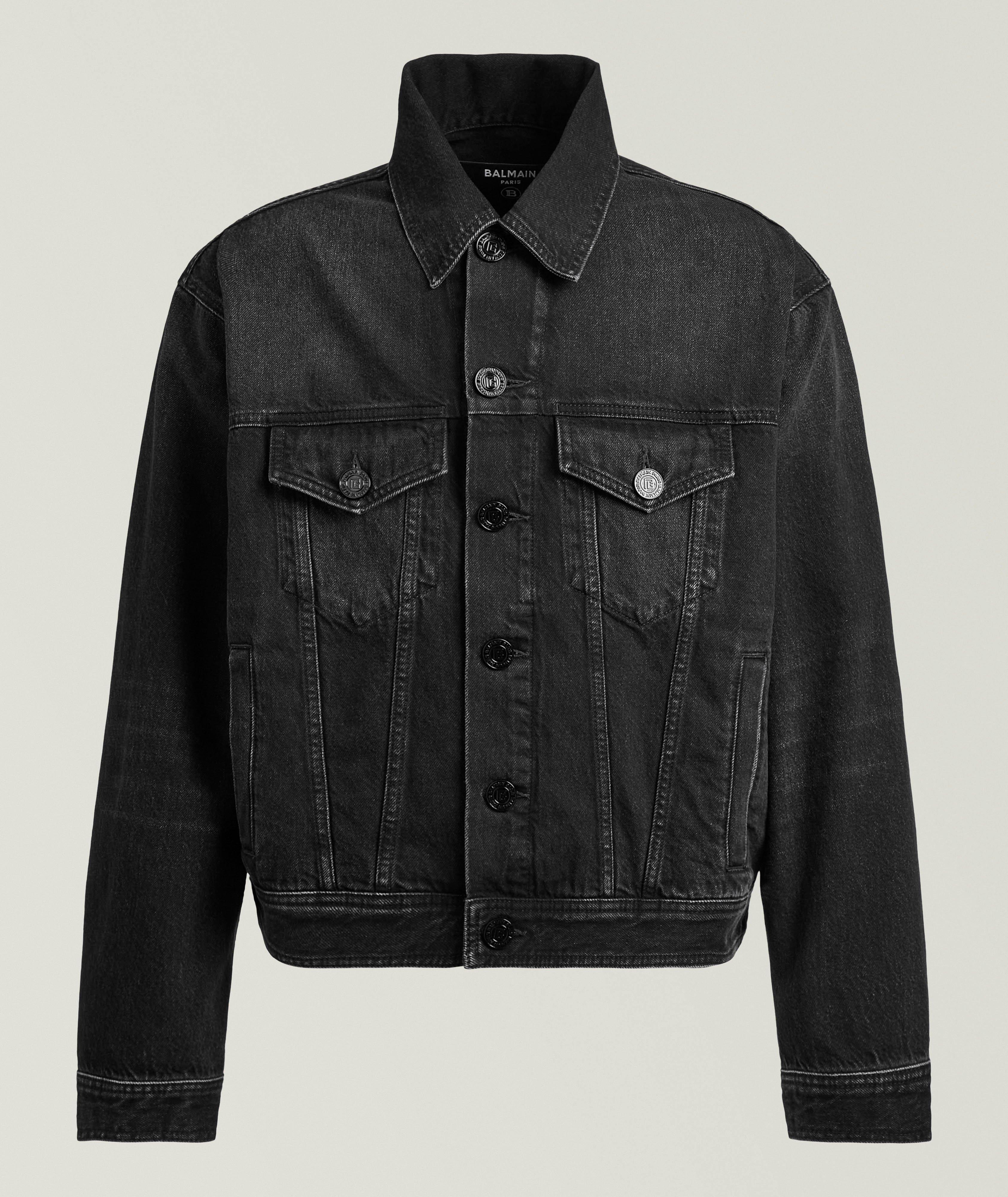 Balmain Washed Denim Jacket