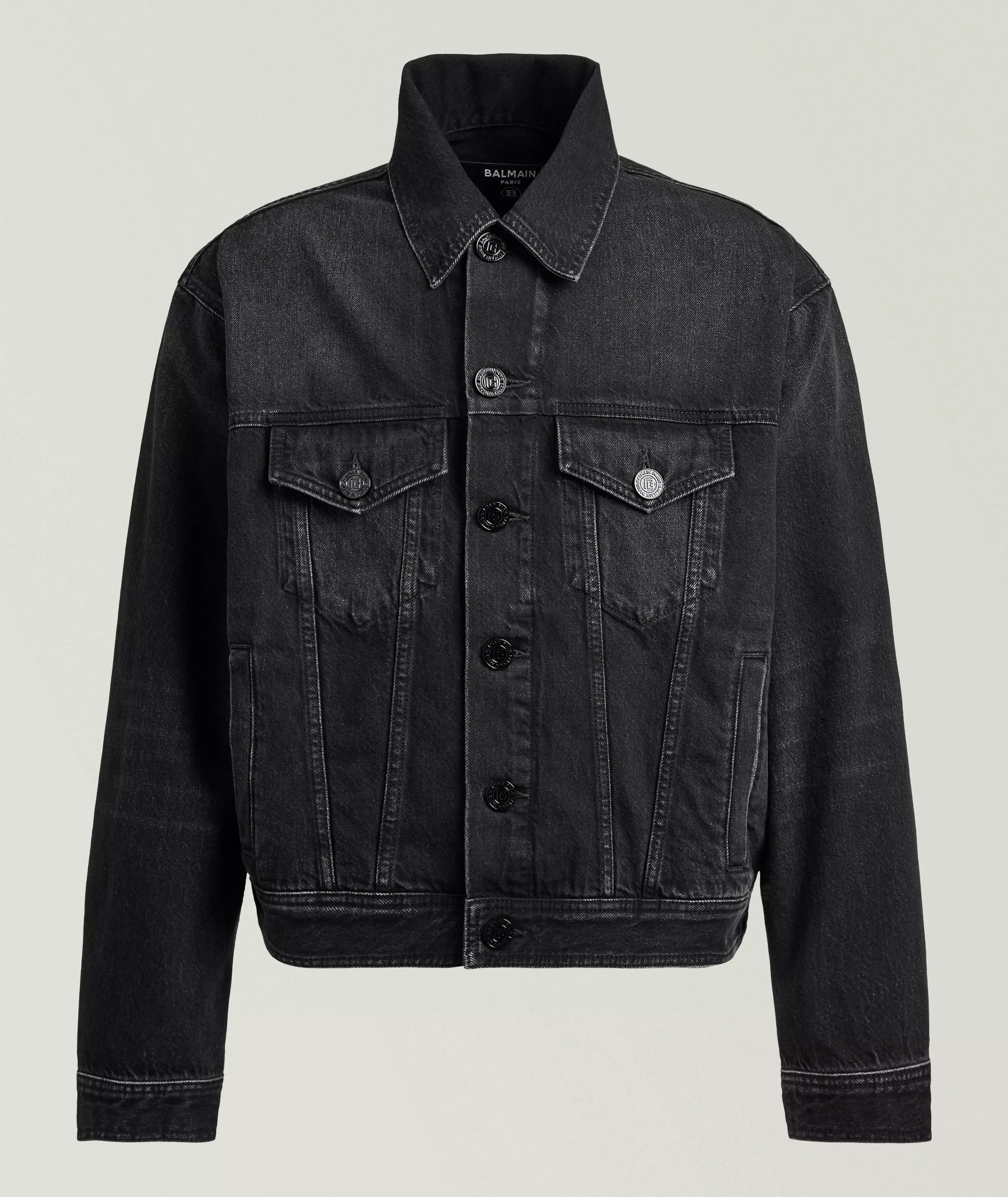 Balmain Washed Denim Jacket
