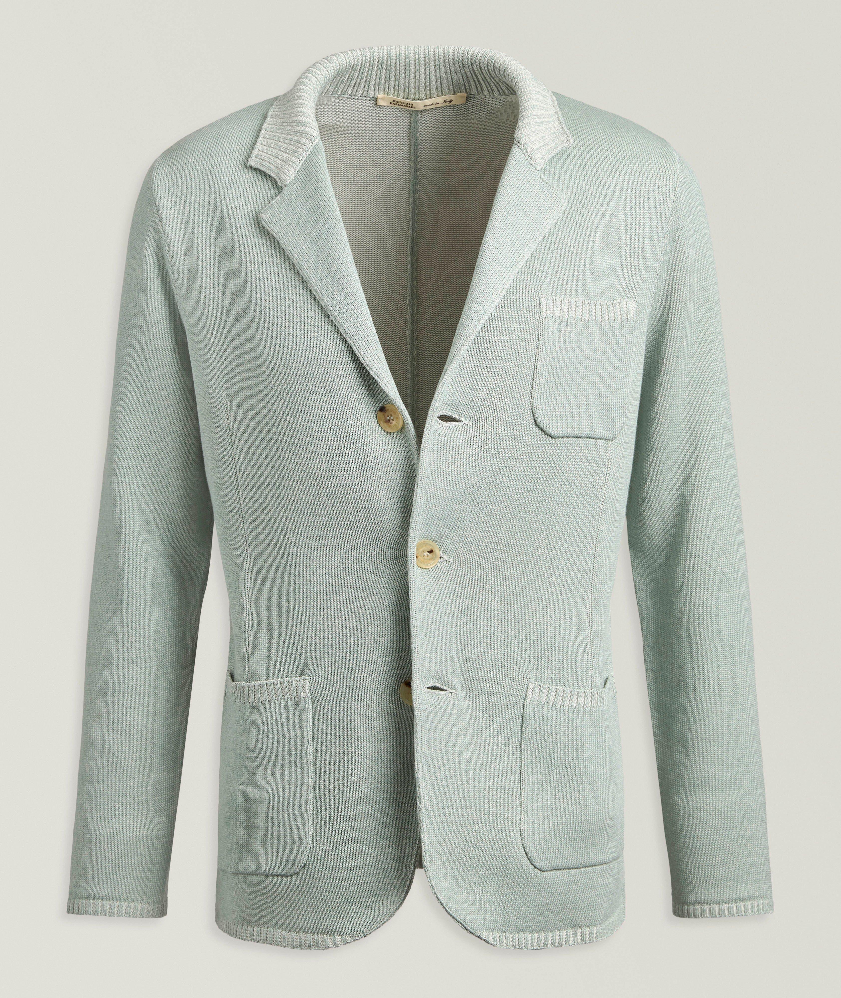 Maurizio Baldassari Wool-Linen-Silk Sport Jacket | Sport Jackets