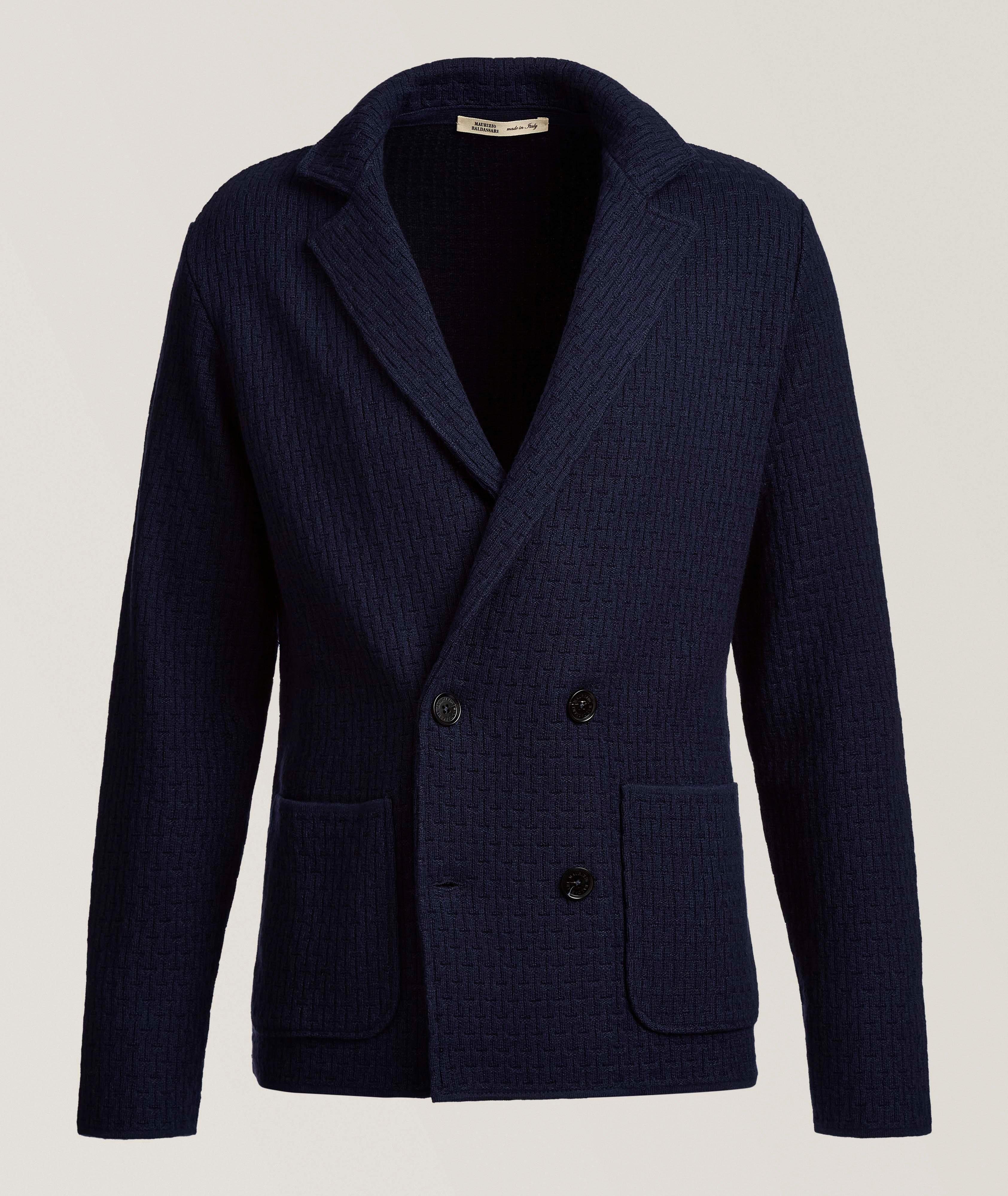 Maurizio Baldassari Double-Breasted Milano Stitch Cardigan