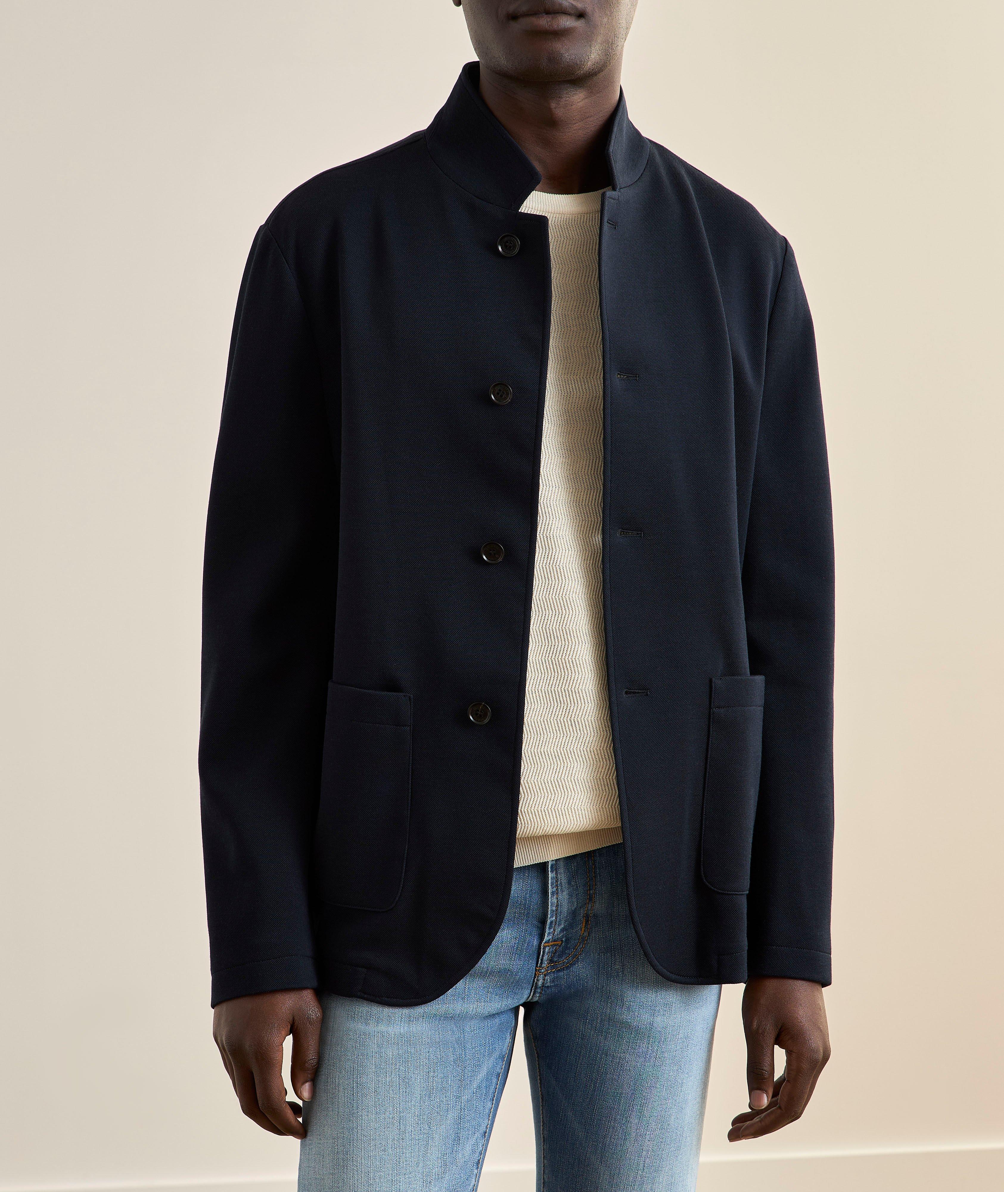 Cotton-Silk-Blend Jacket  image 1