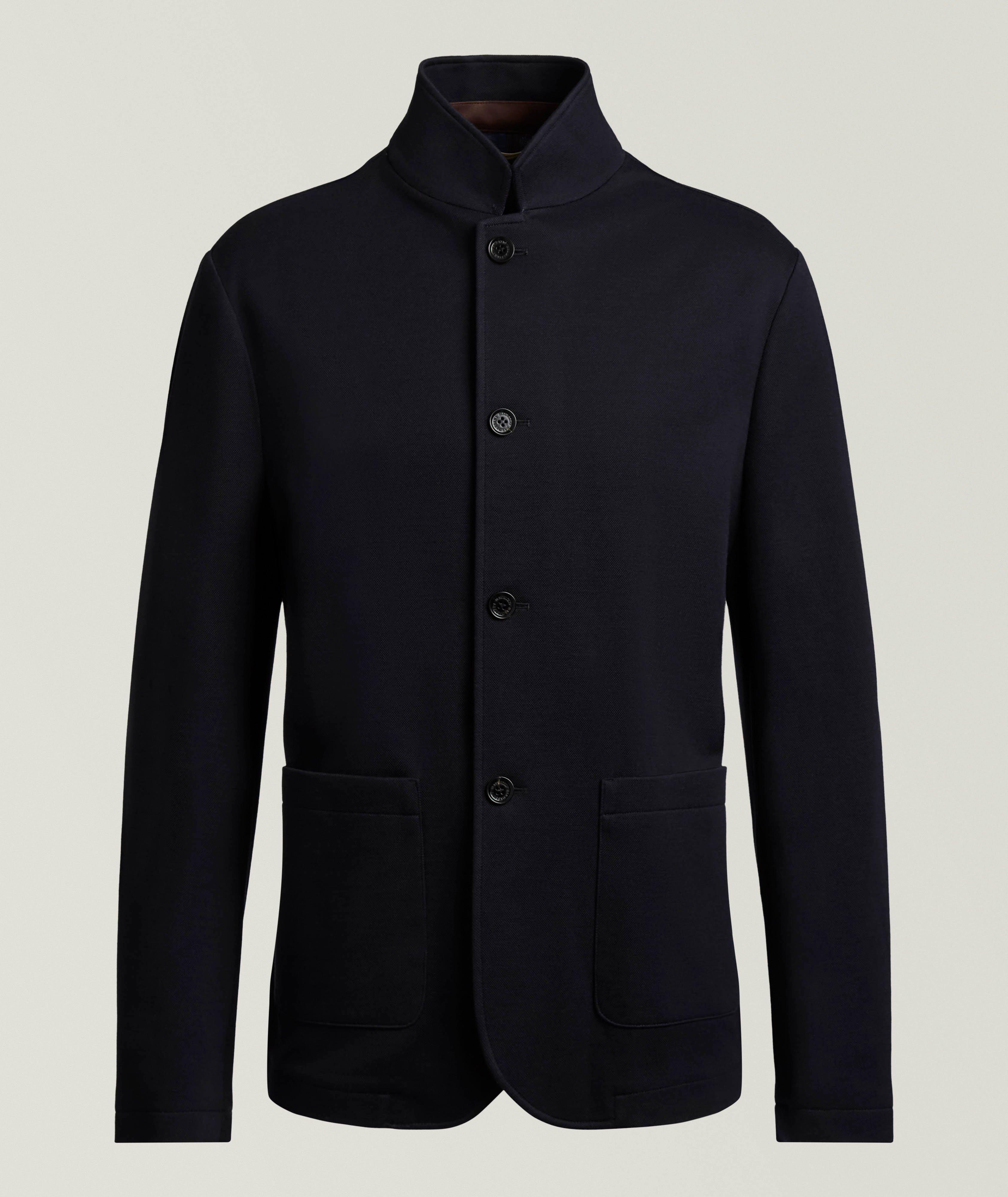 Cotton-Silk-Blend Jacket  image 0