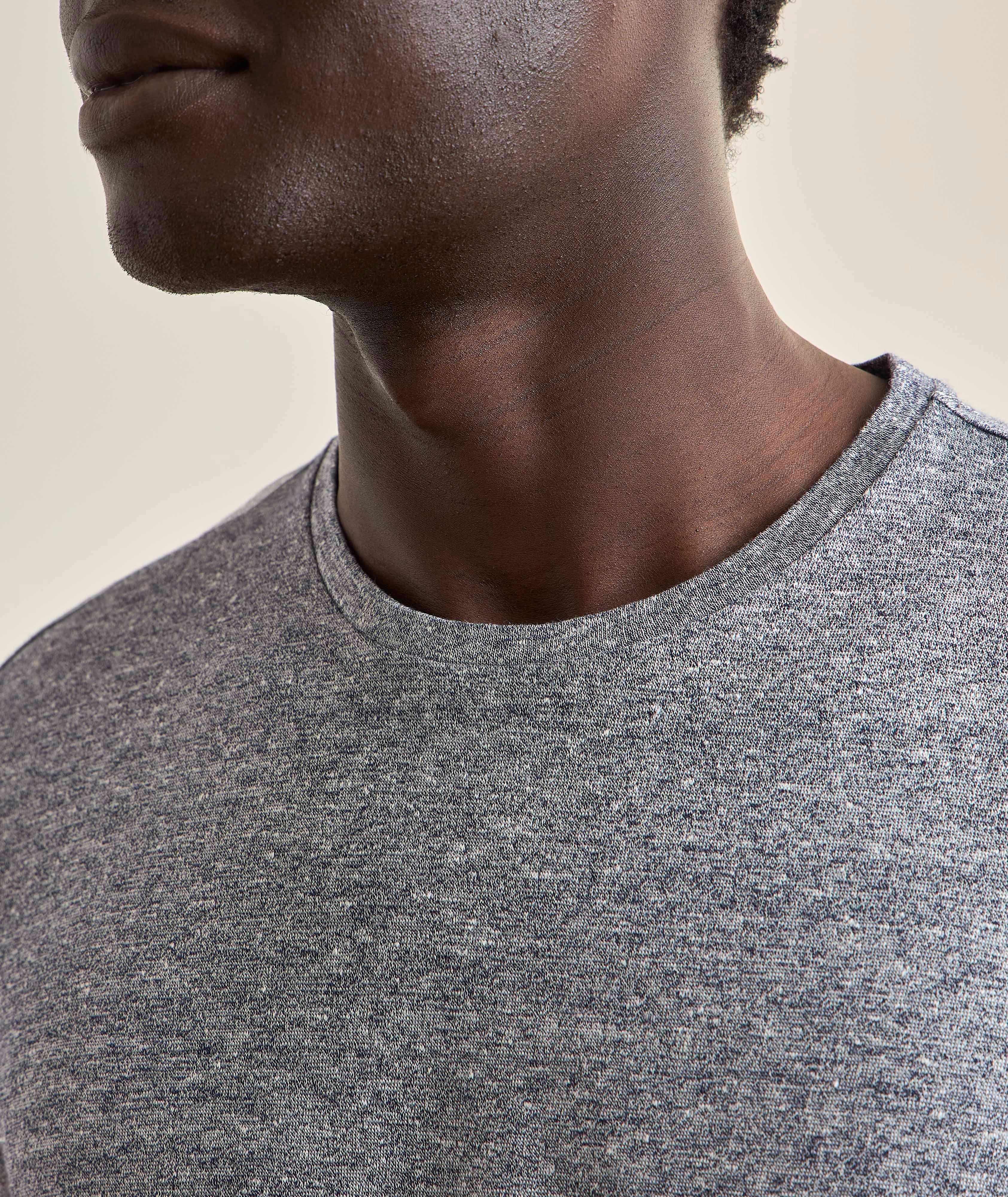 T-shirt lin-coton mélange image 3