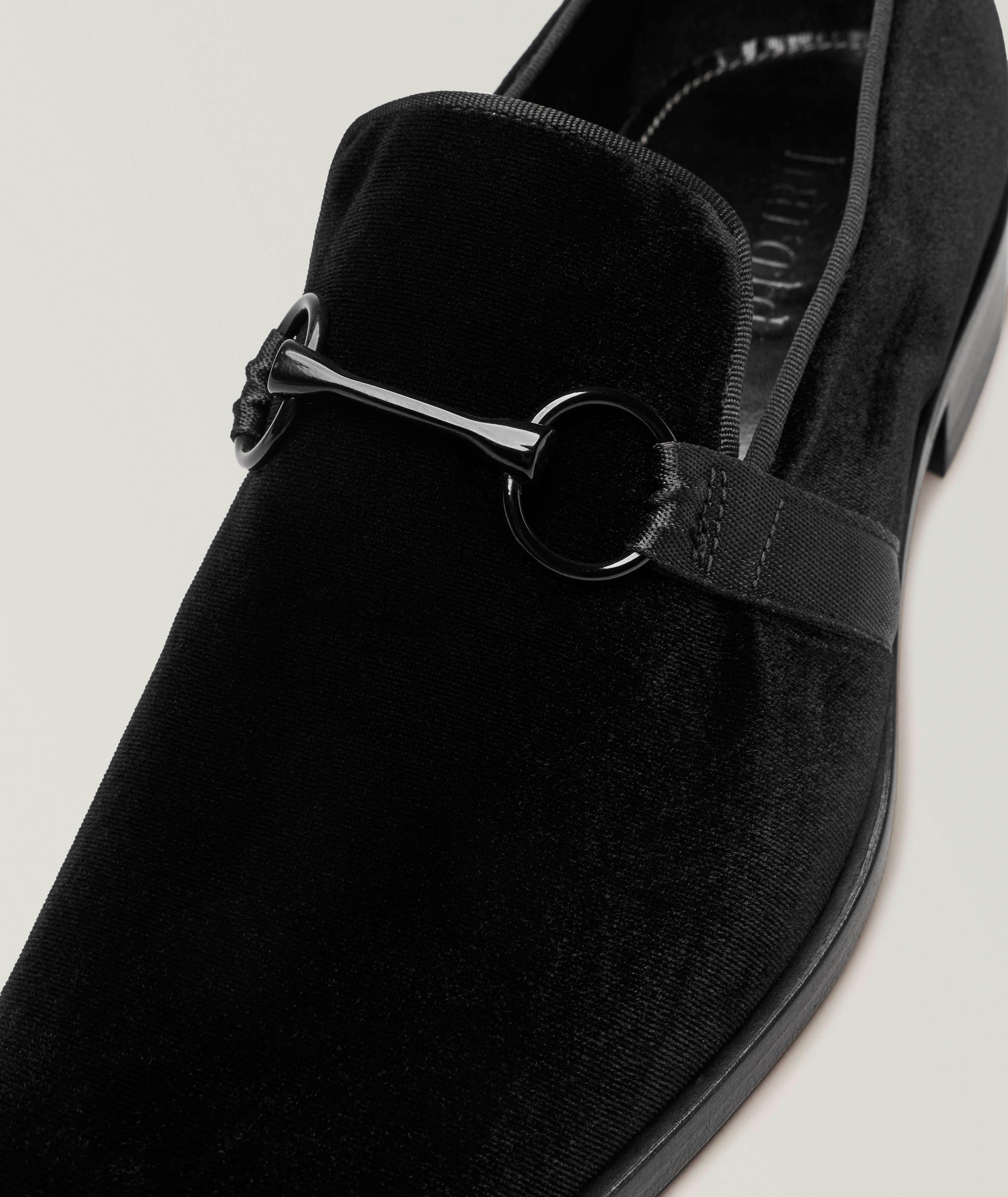 Venetian Velvet Grosgrain Bit Loafers image 2