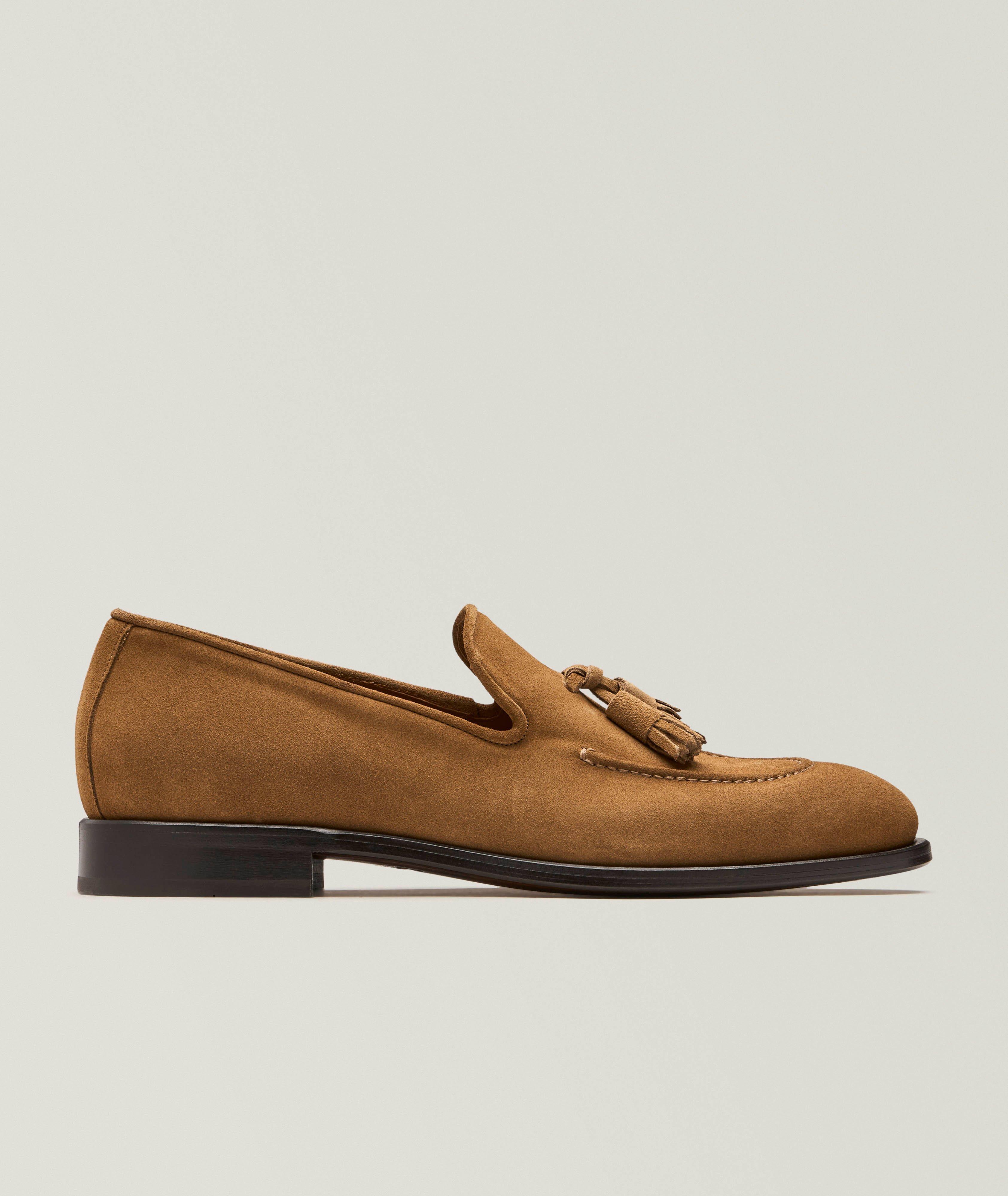 Harold Suede Tassel Loafers