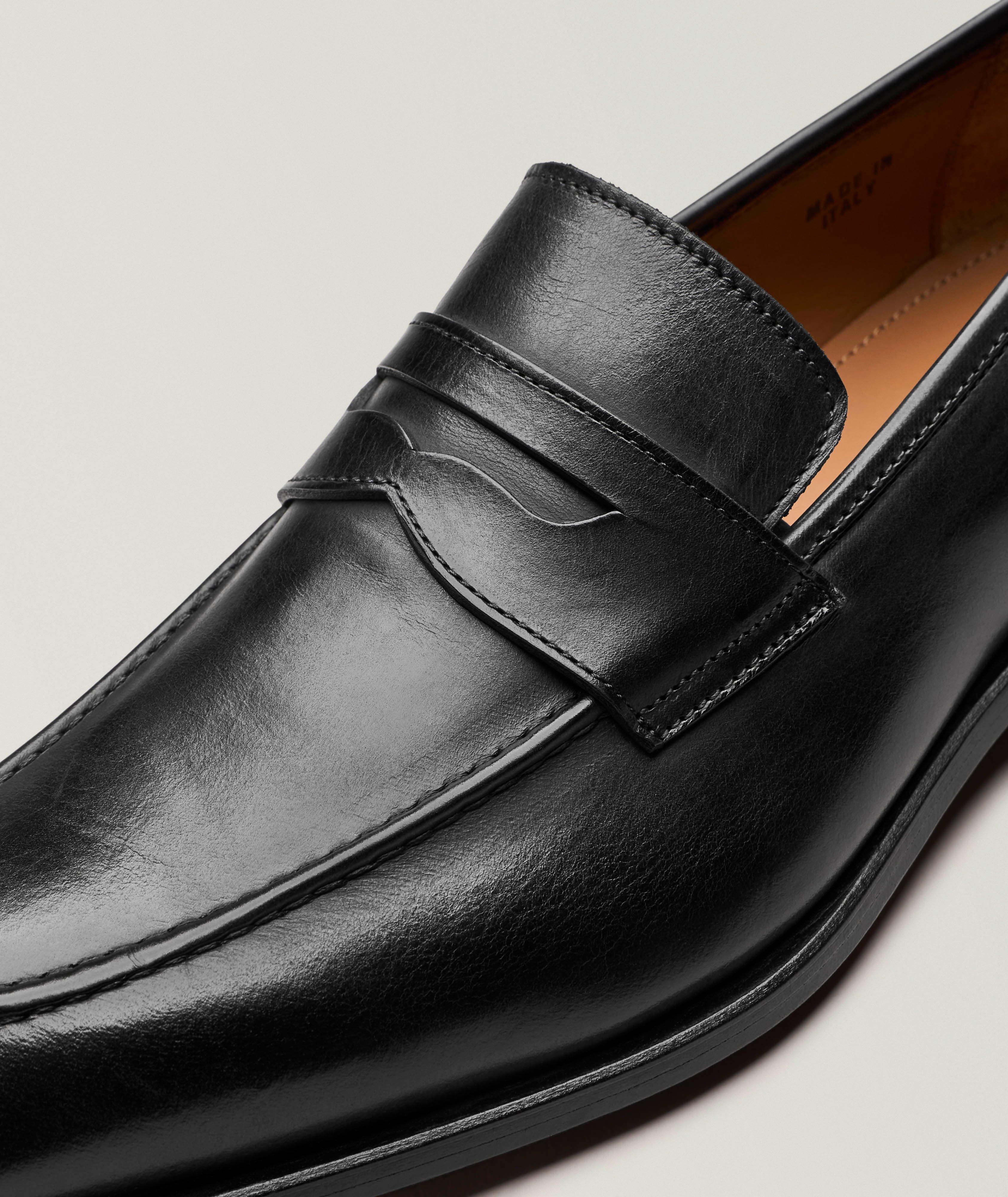 Leather Penny Loafers image 2