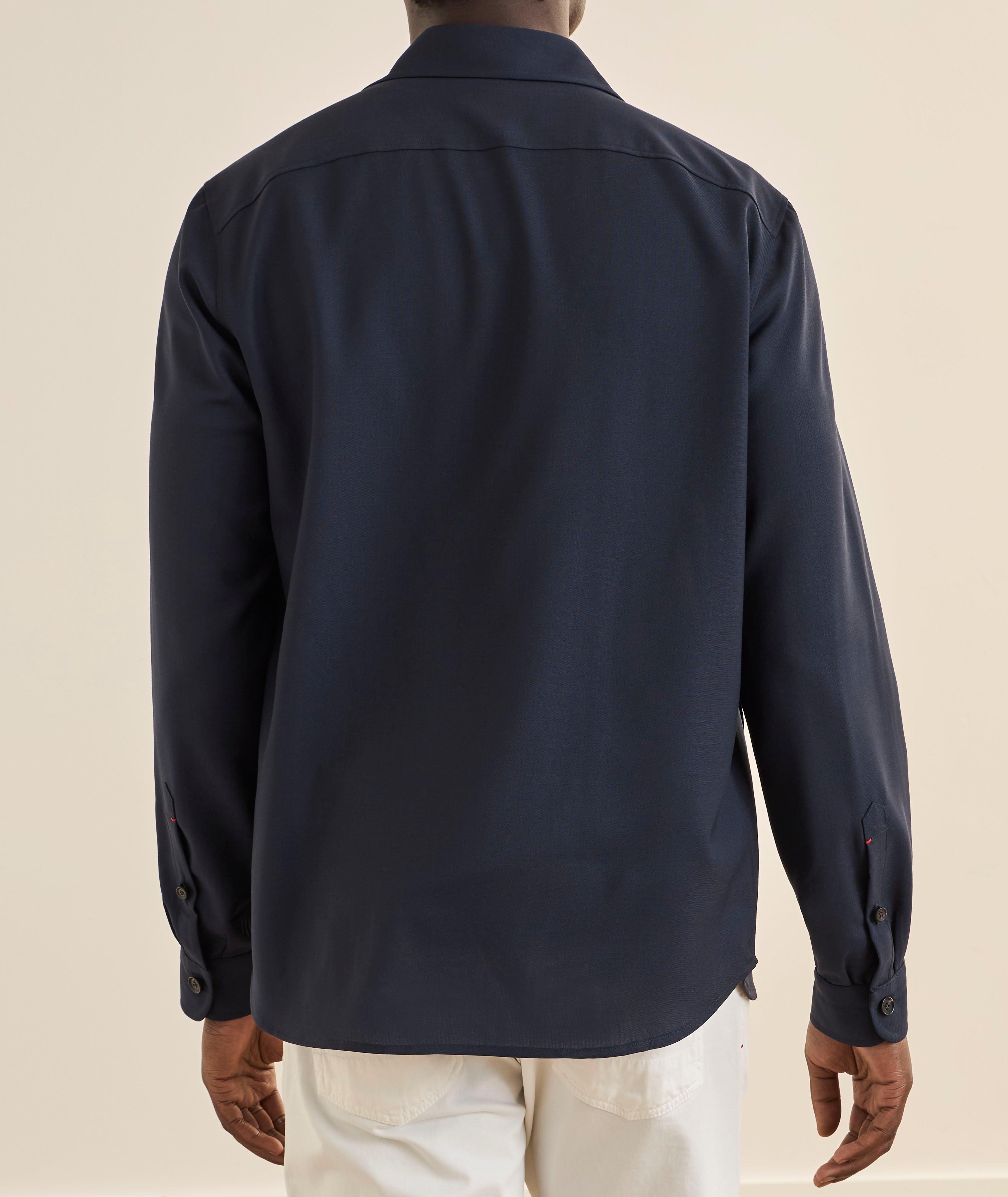 Surchemise laine quatre-poches image 2