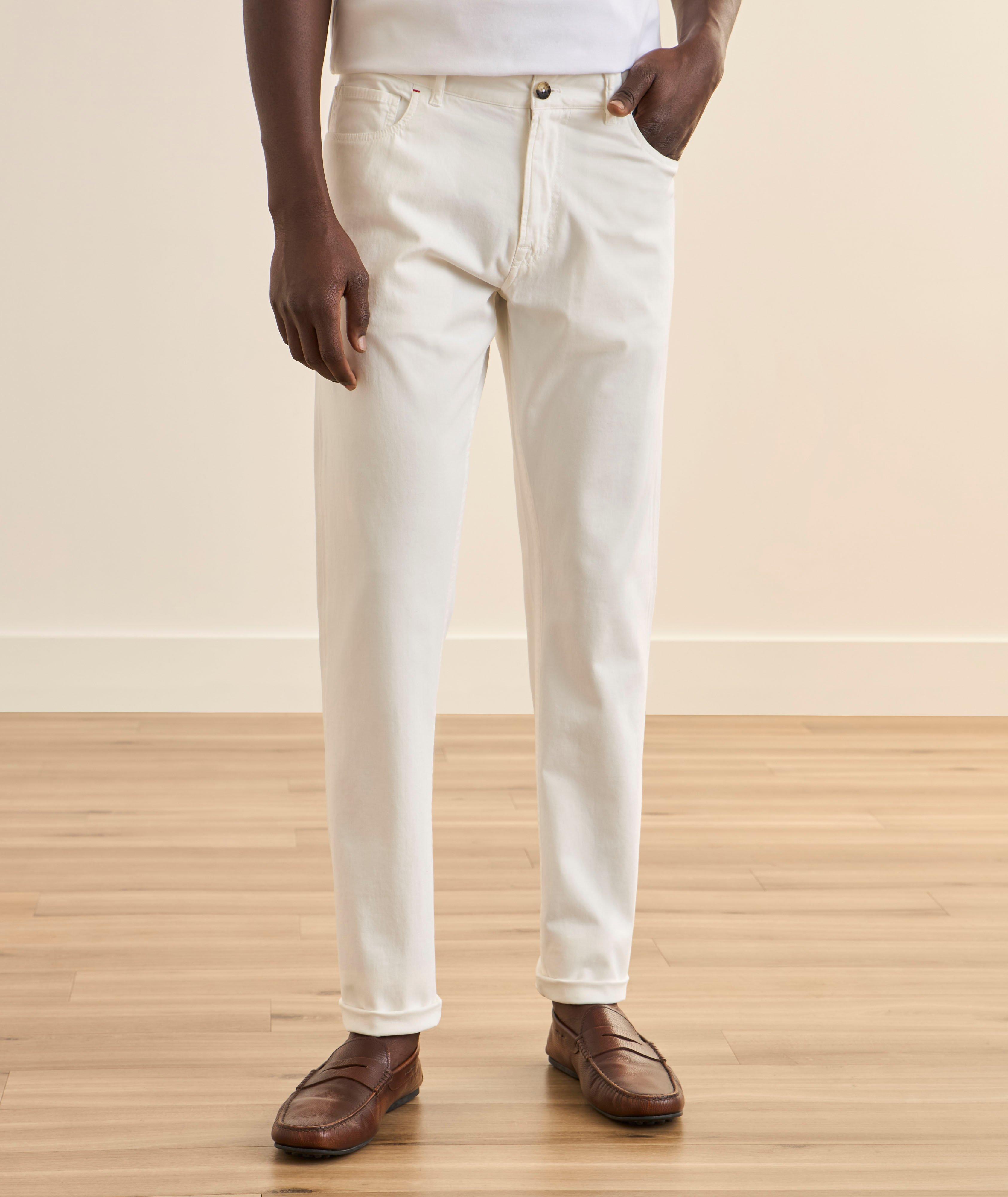 Slim Straight Five-Pocket Pants image 1