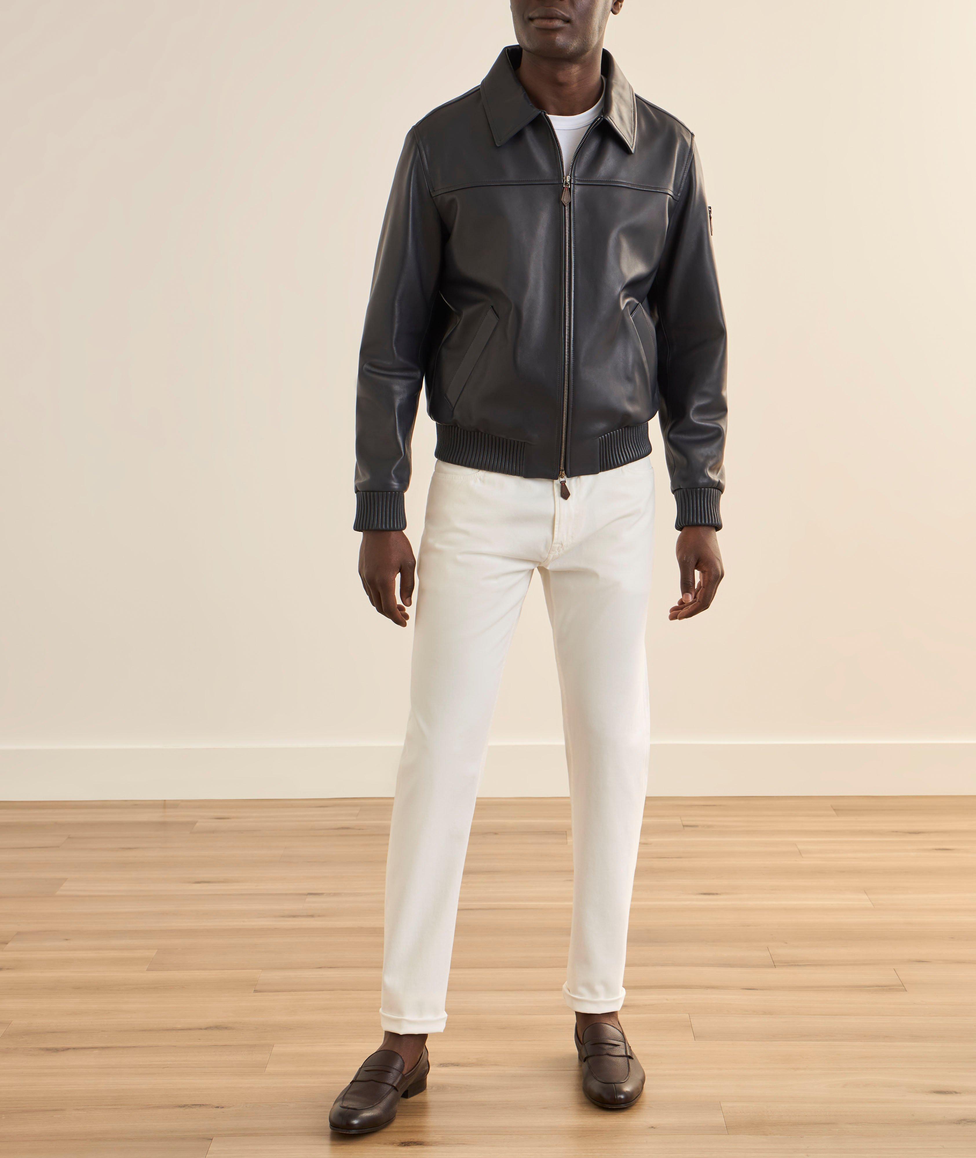 Slim Straight Five-Pocket Pants image 5