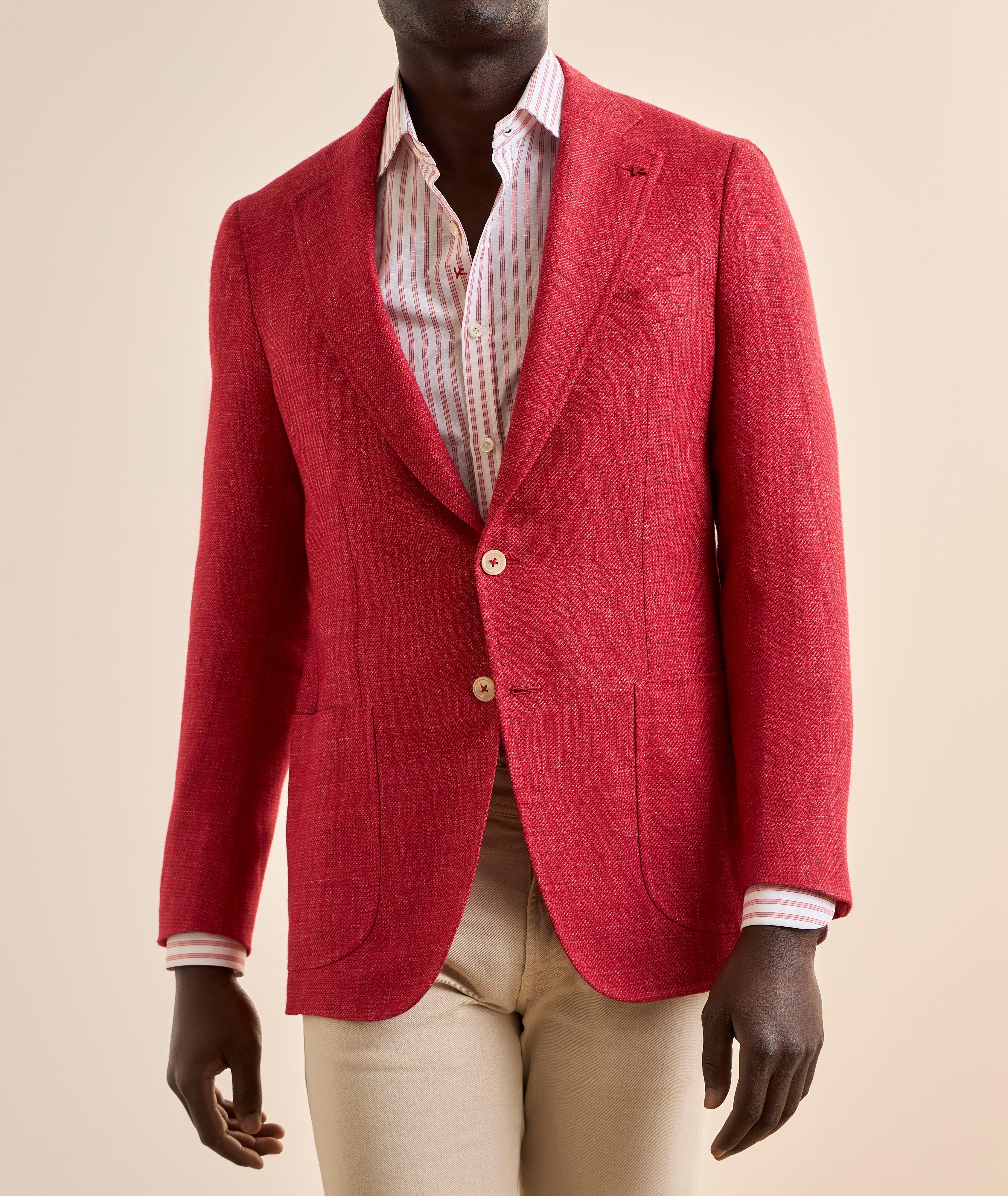 Capri Linen-Cashmere-Silk Sport Jacket image 1