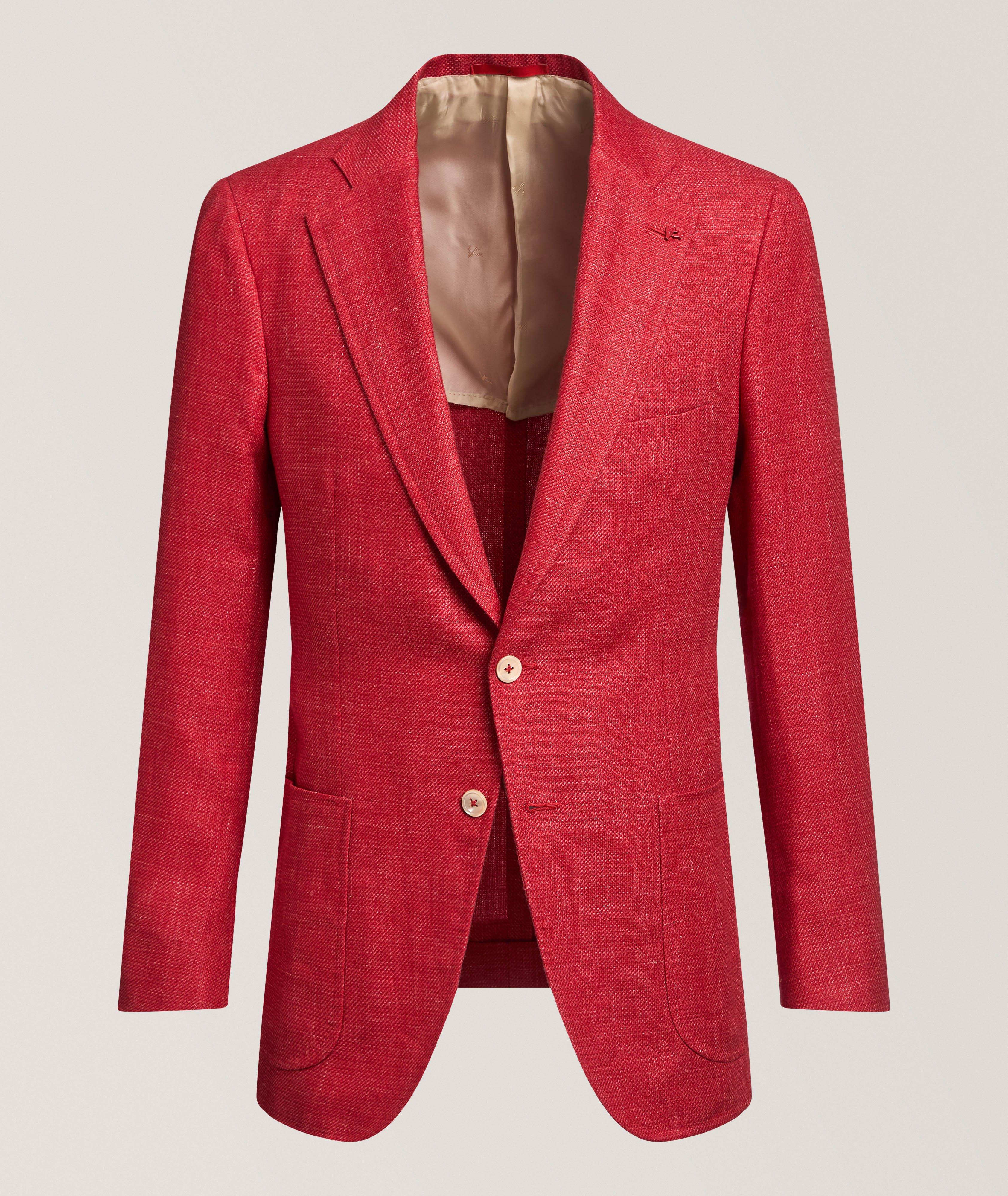 Isaia Veston sport lin-cachemire-soie Capri 