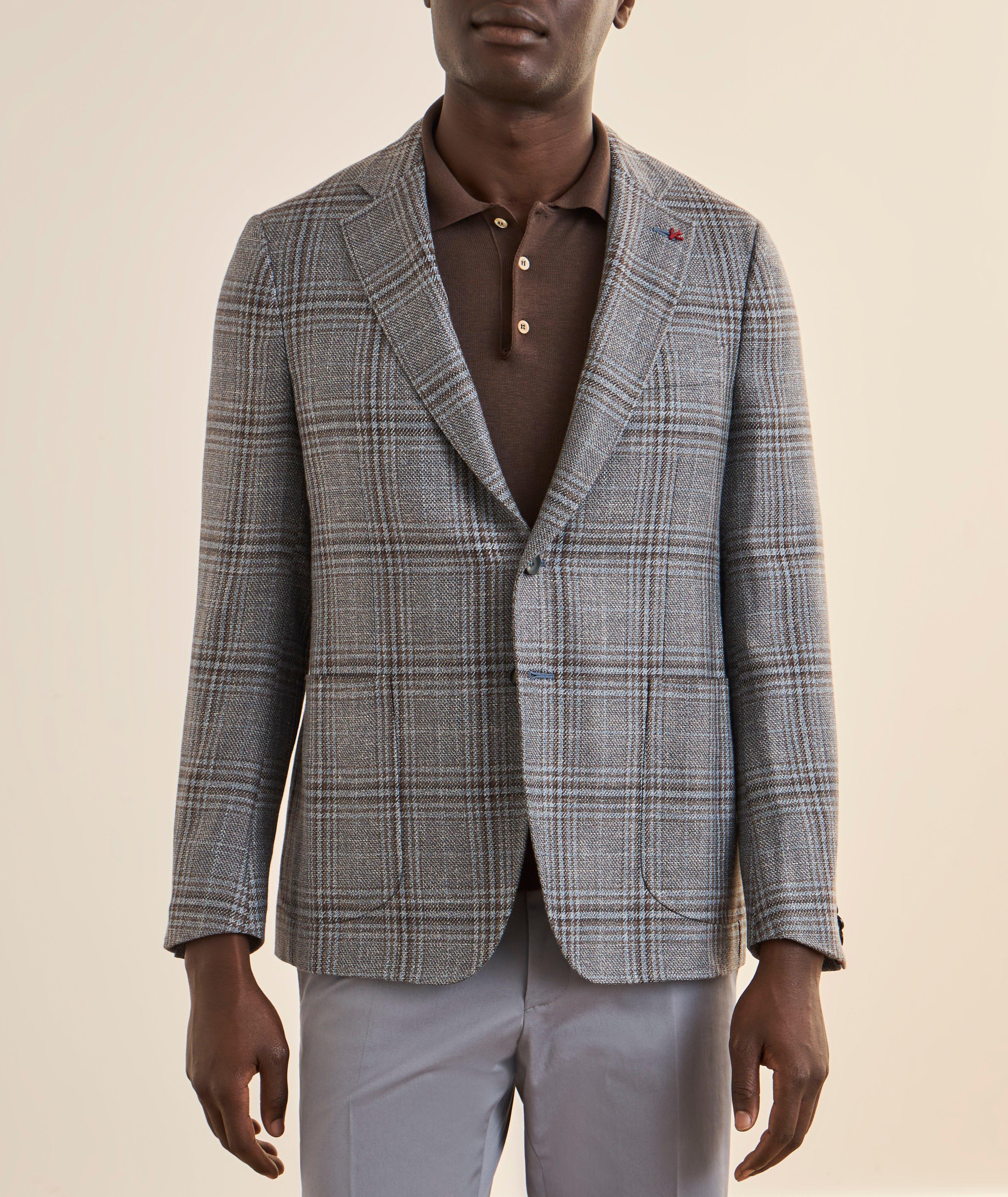 Veston sport pied-de-poule à carreaux fenêtre Capri image 1