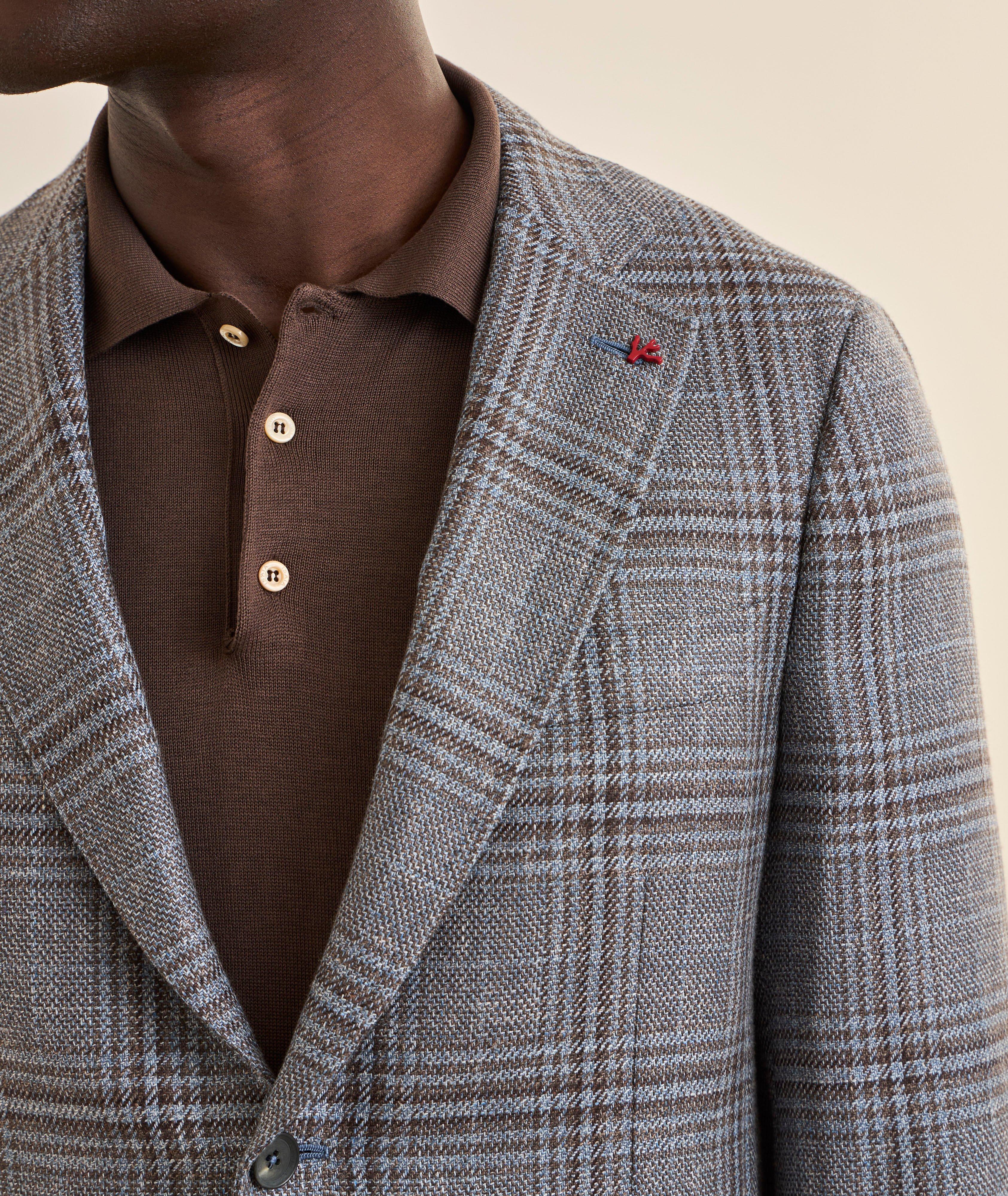 Veston sport pied-de-poule à carreaux fenêtre Capri image 3