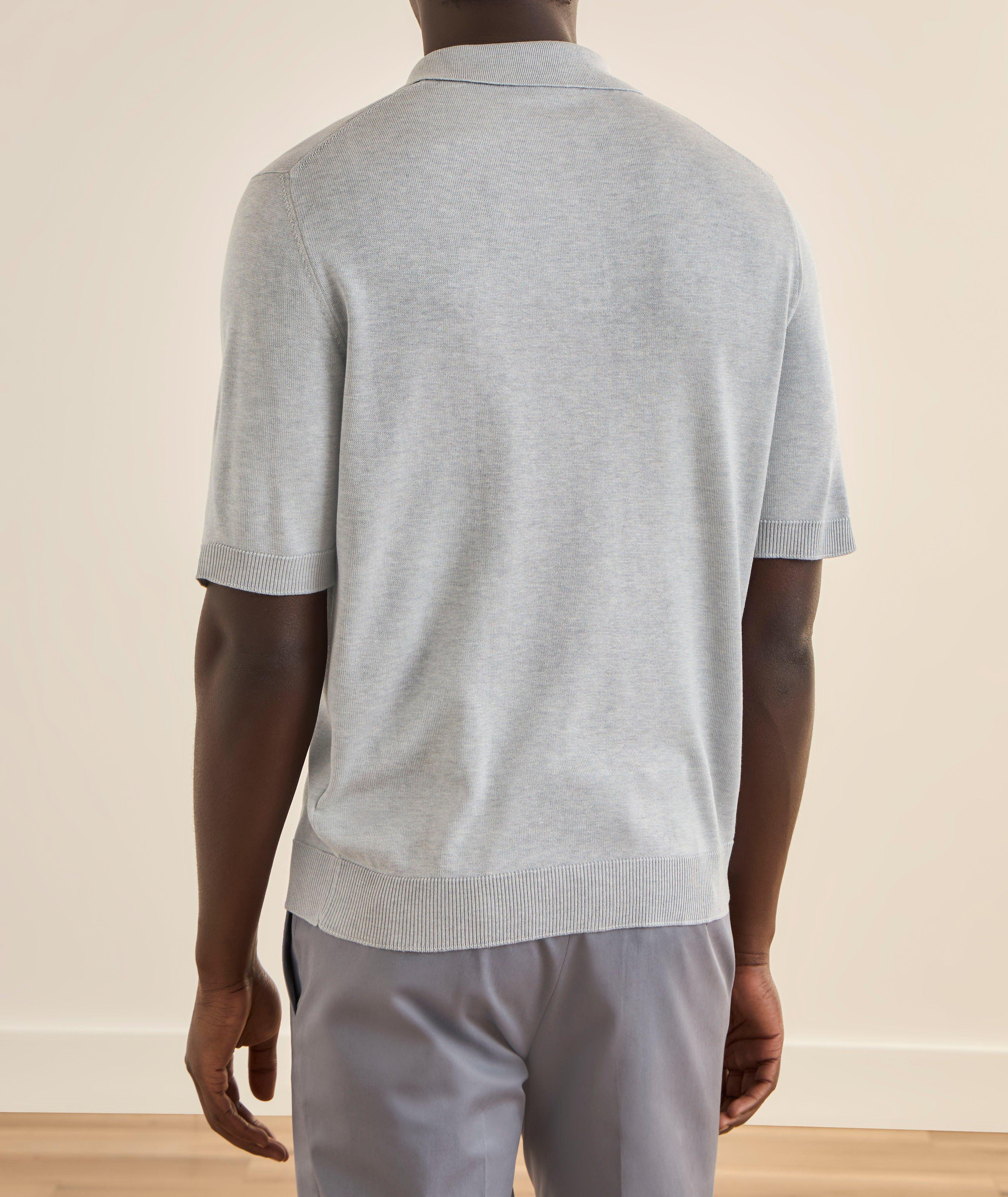 Silk Knitted Polo  image 2