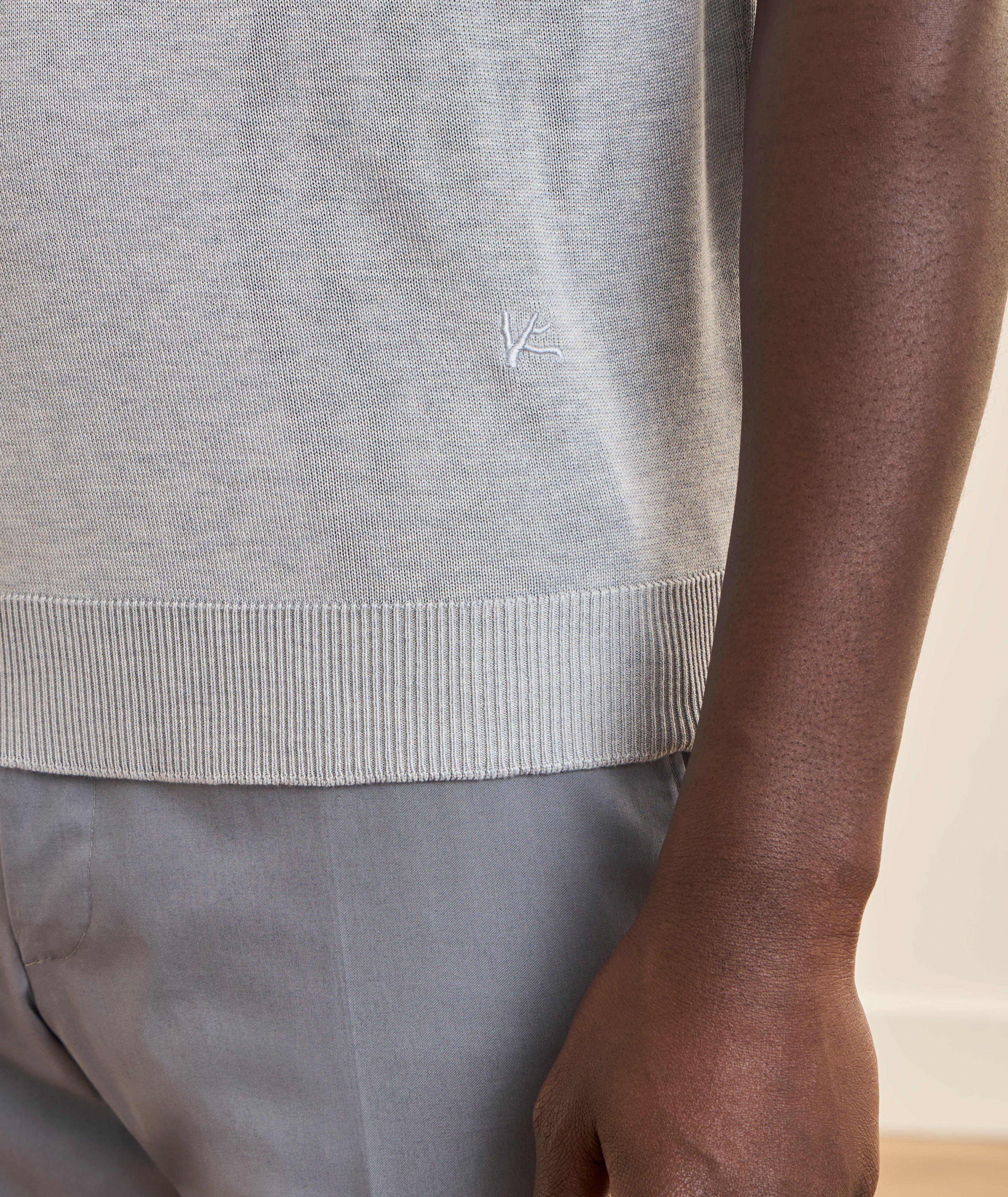 Silk Knitted Polo  image 4