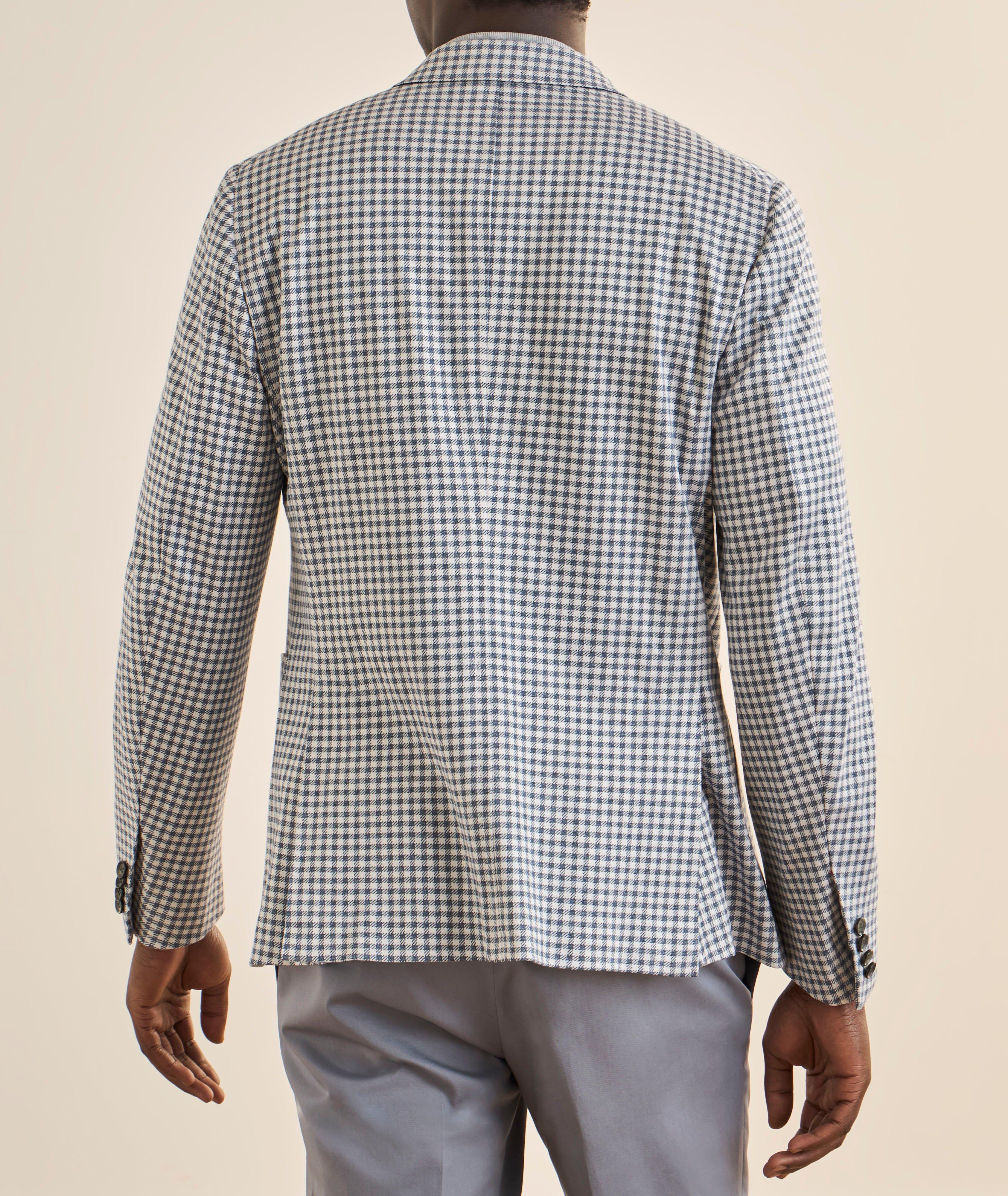 Veston sport coton-soie vichy Capri image 2