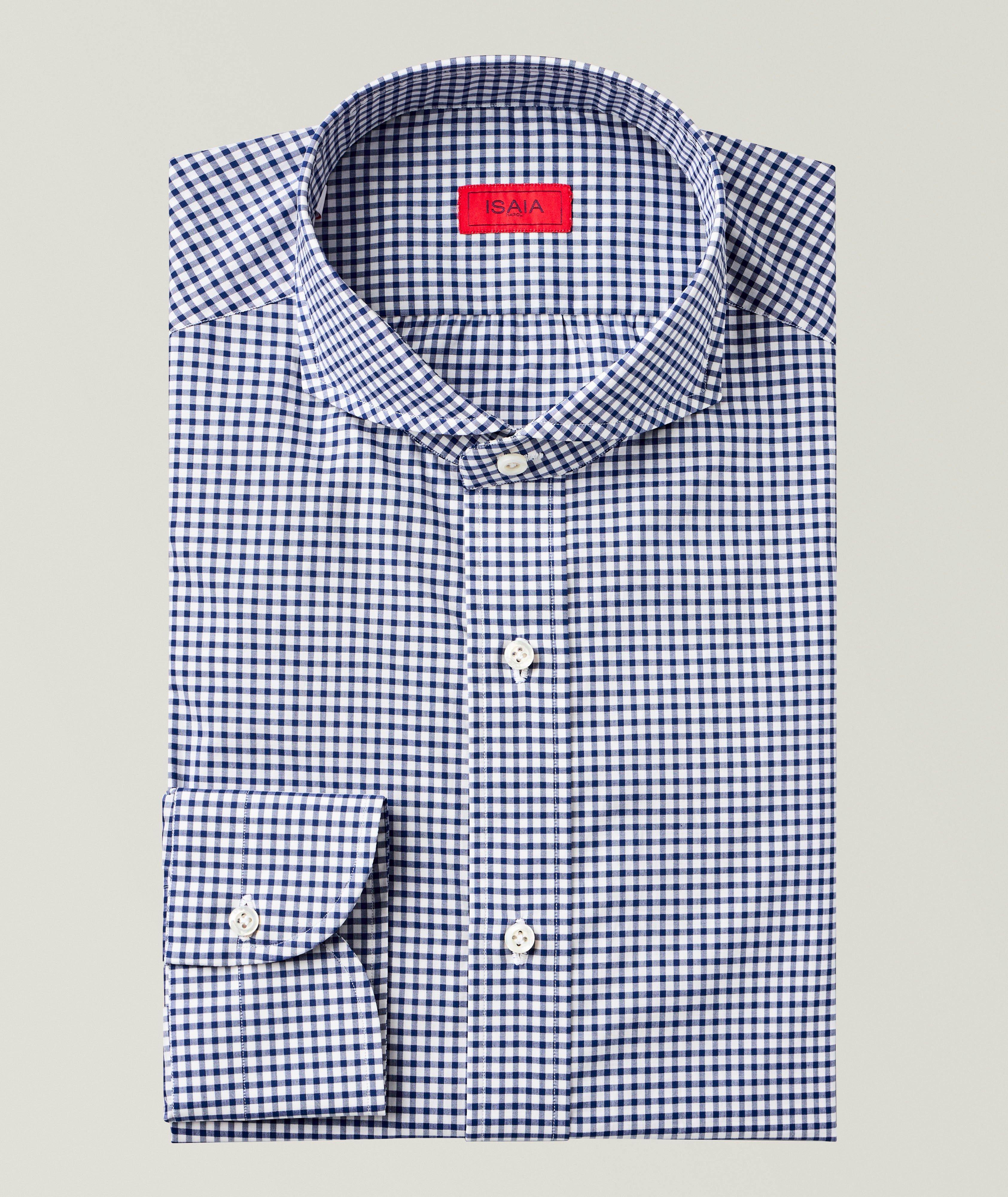 Gingham Cotton Dress Shirt image 0