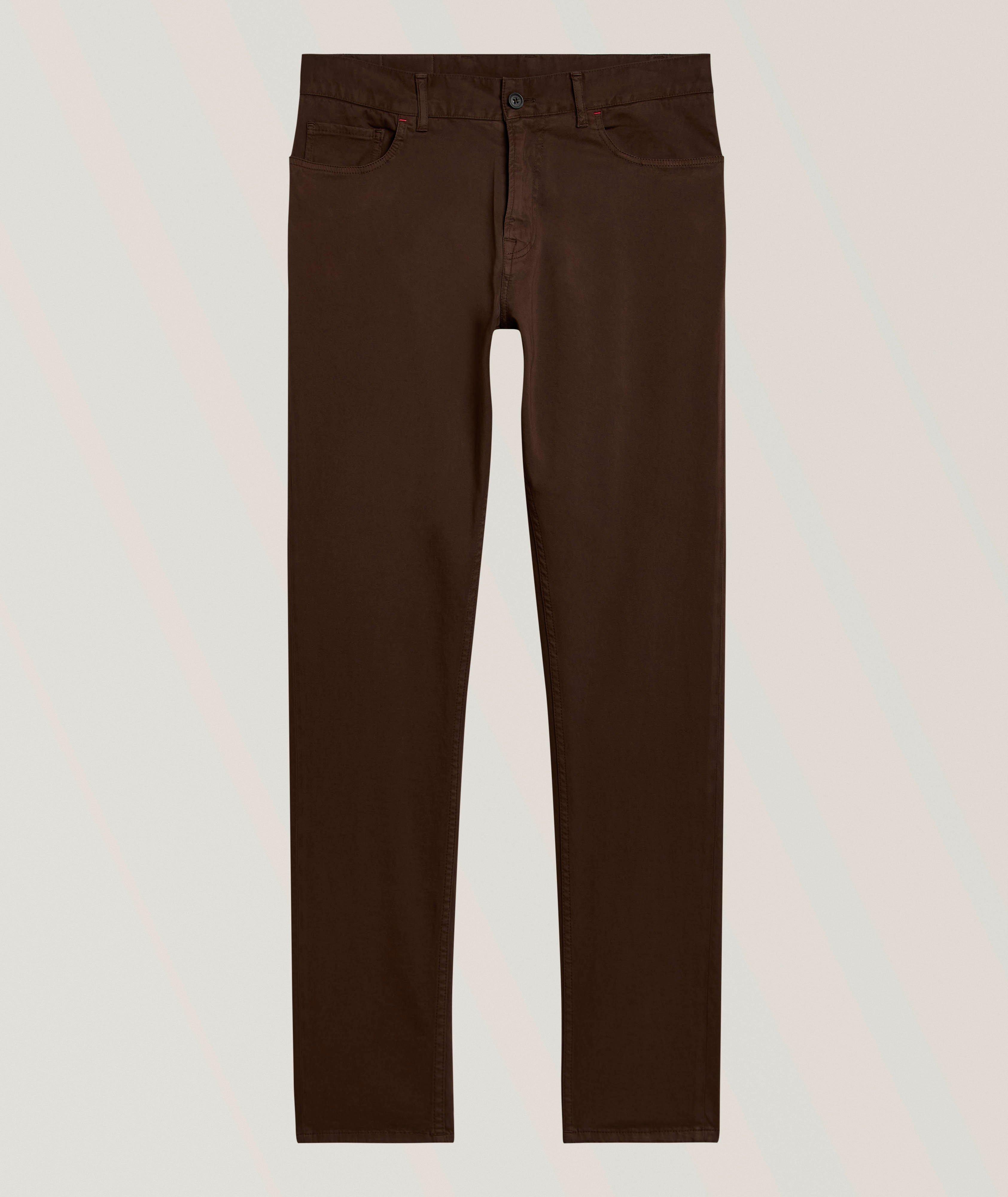 Slim Straight Five-Pocket Pants image 0