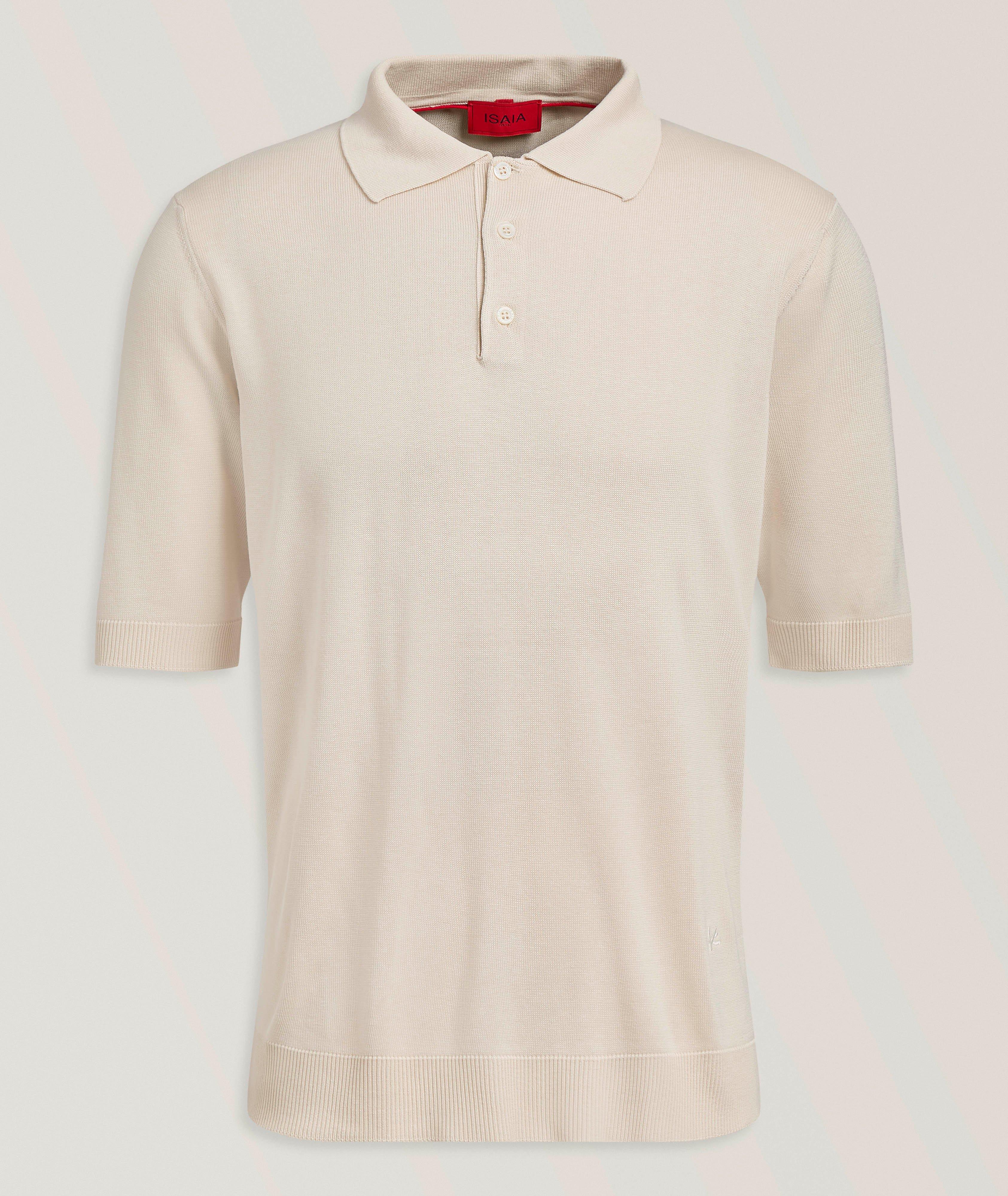 Silk Knitted Polo  image 0
