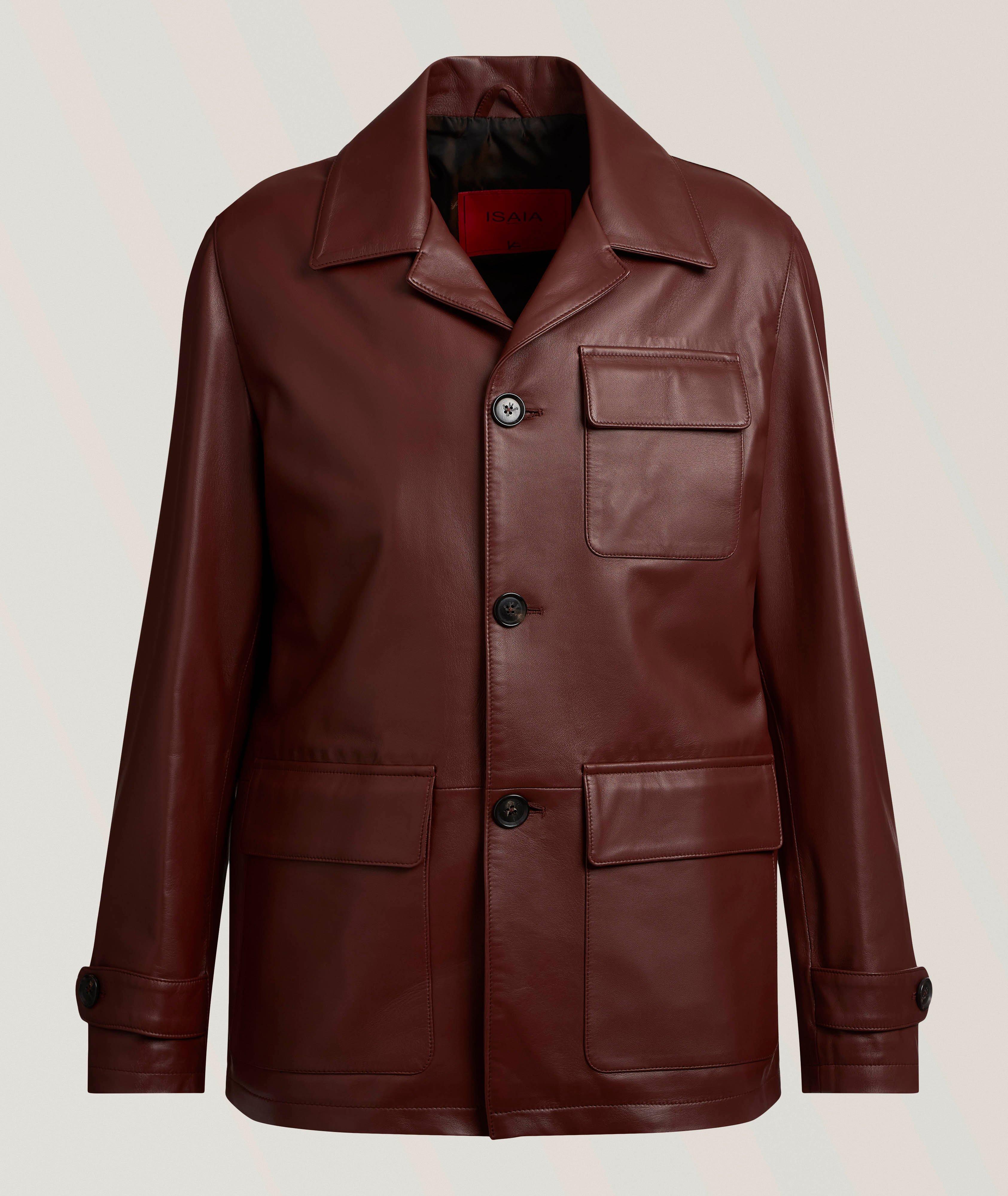 Leather Chore Jacket image 0