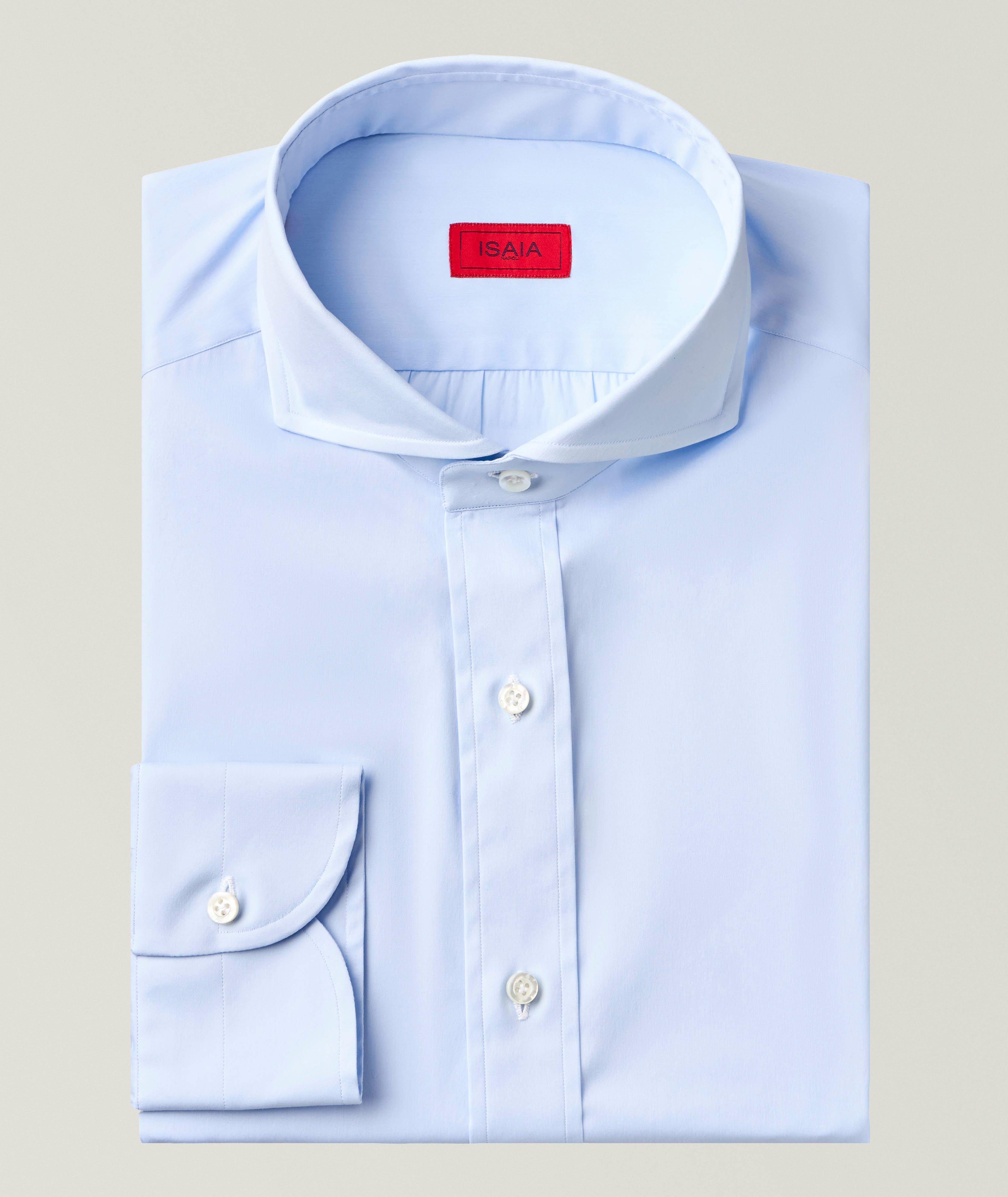 Stretch-Cotton Poplin Dress Shirt image 0