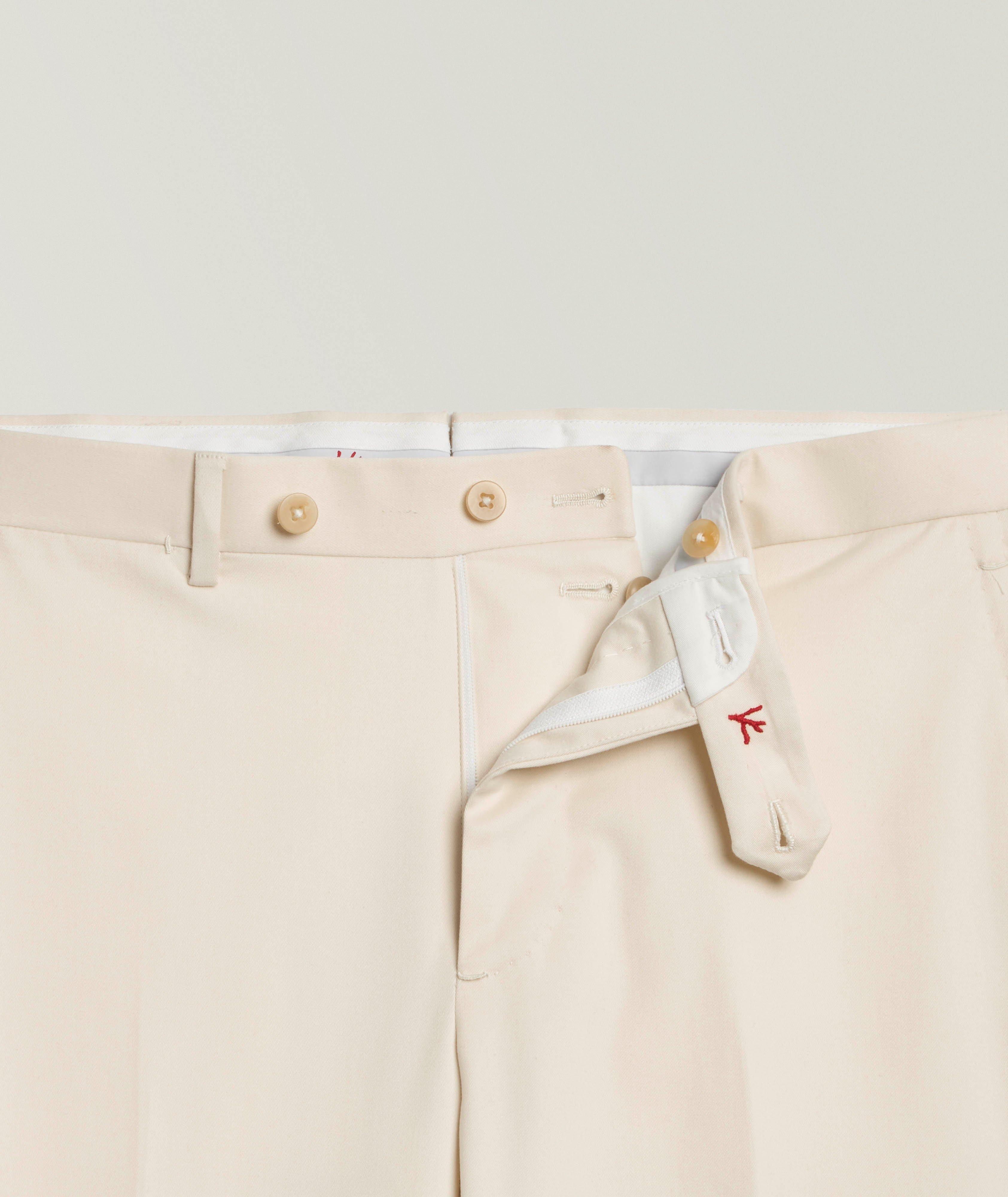 Cotton-Blend Dress Pants  image 1