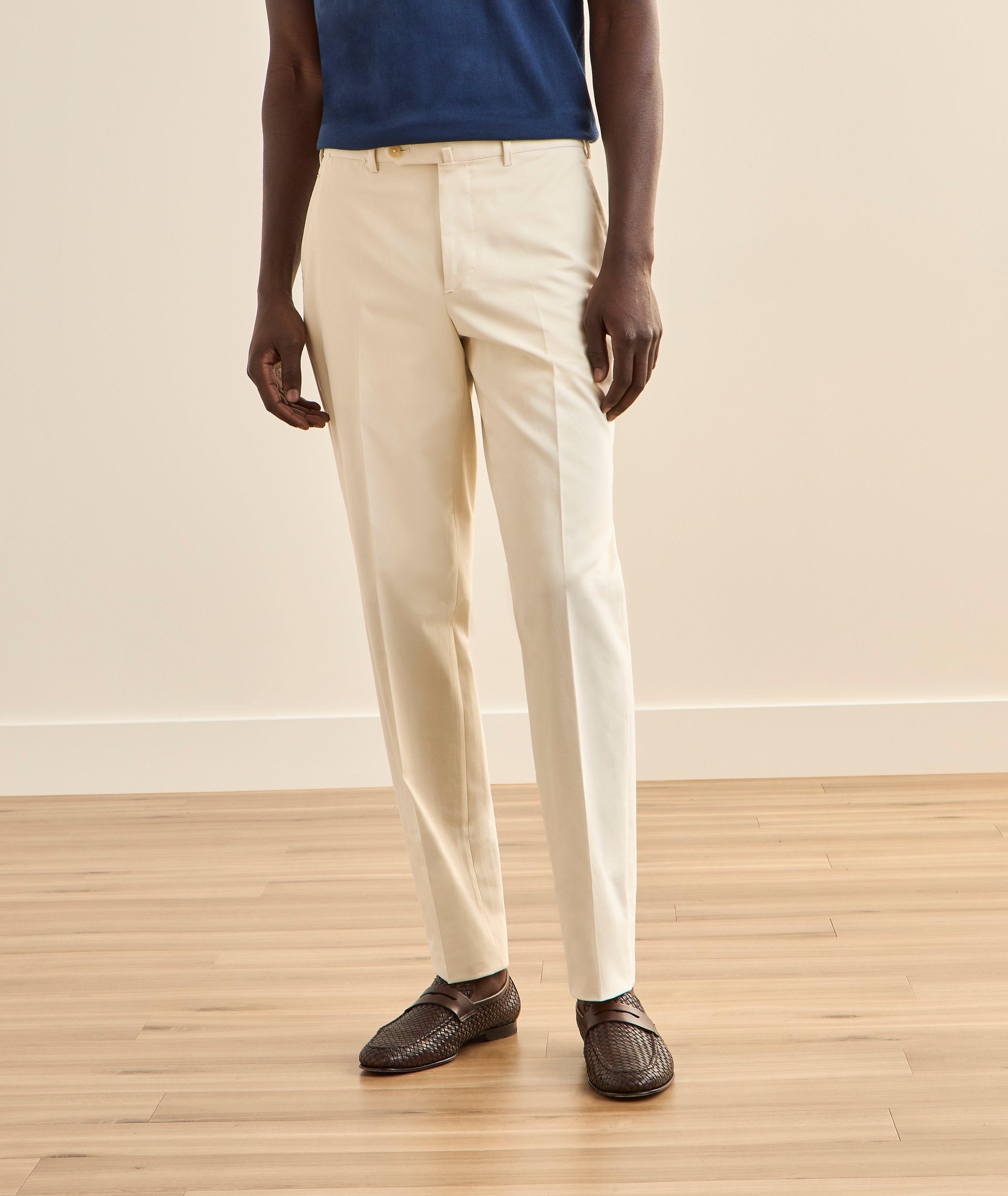 Cotton-Blend Dress Pants  image 2