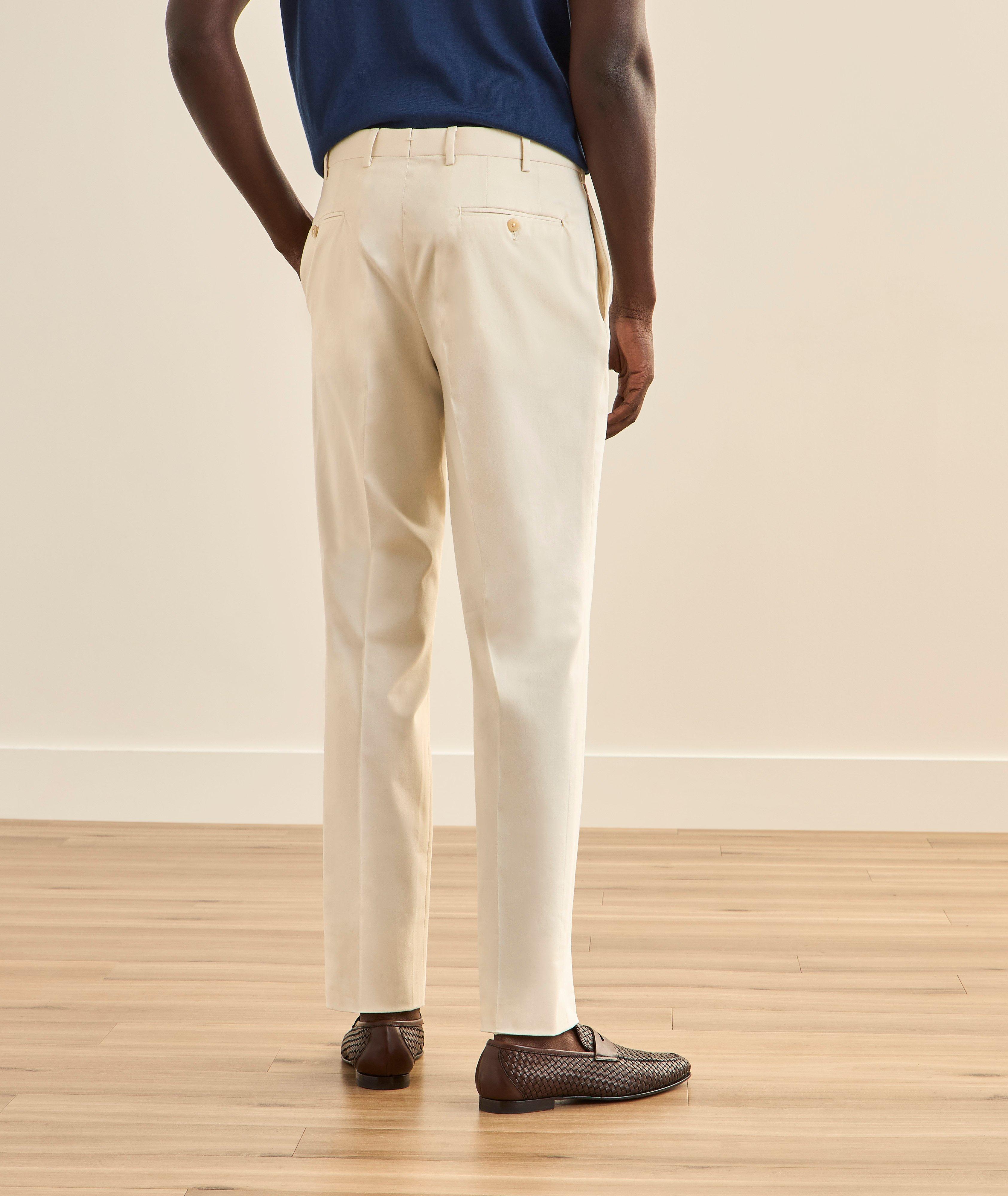 Cotton-Blend Dress Pants  image 3