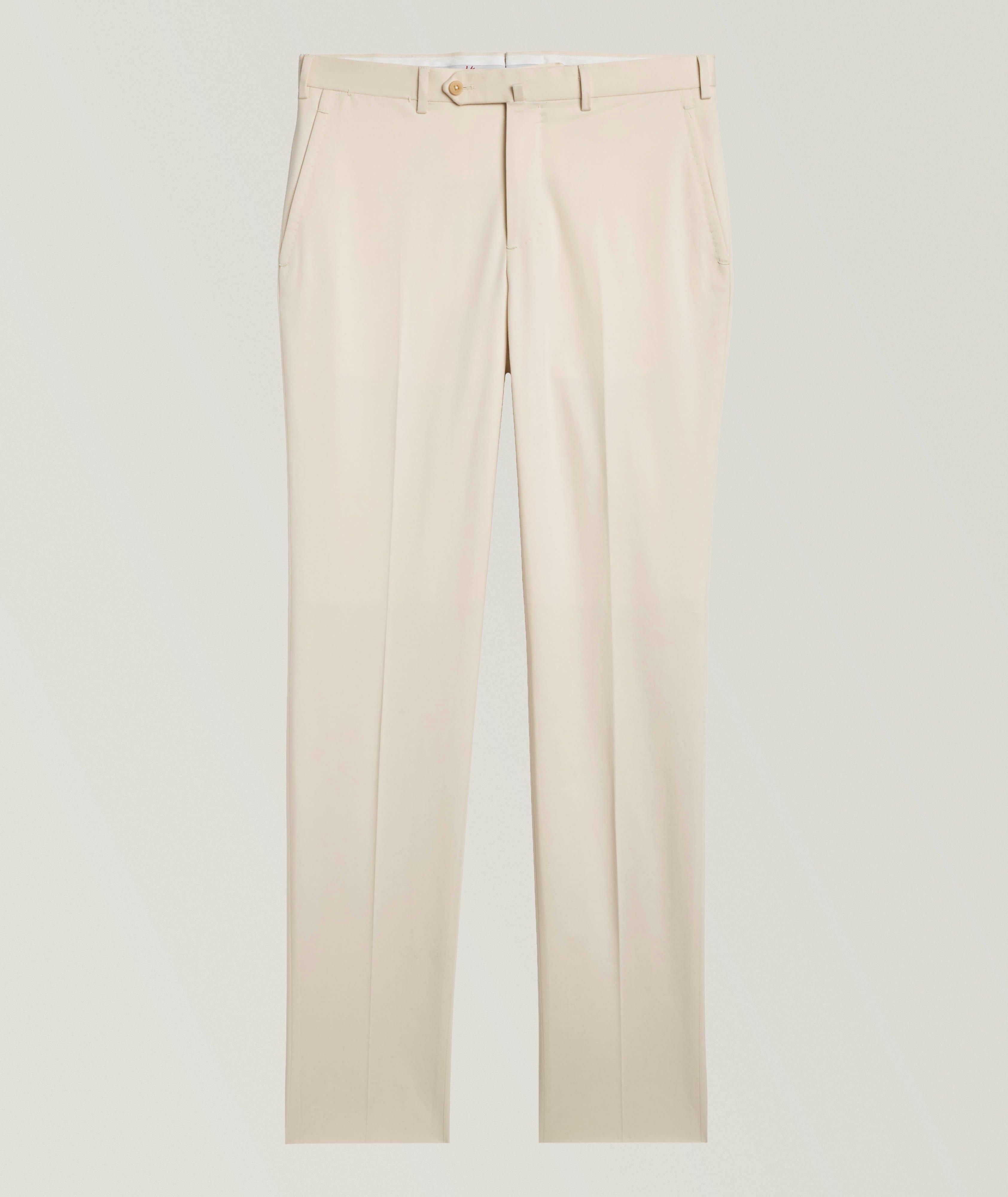 Isaia Cotton-Blend Dress Pants 