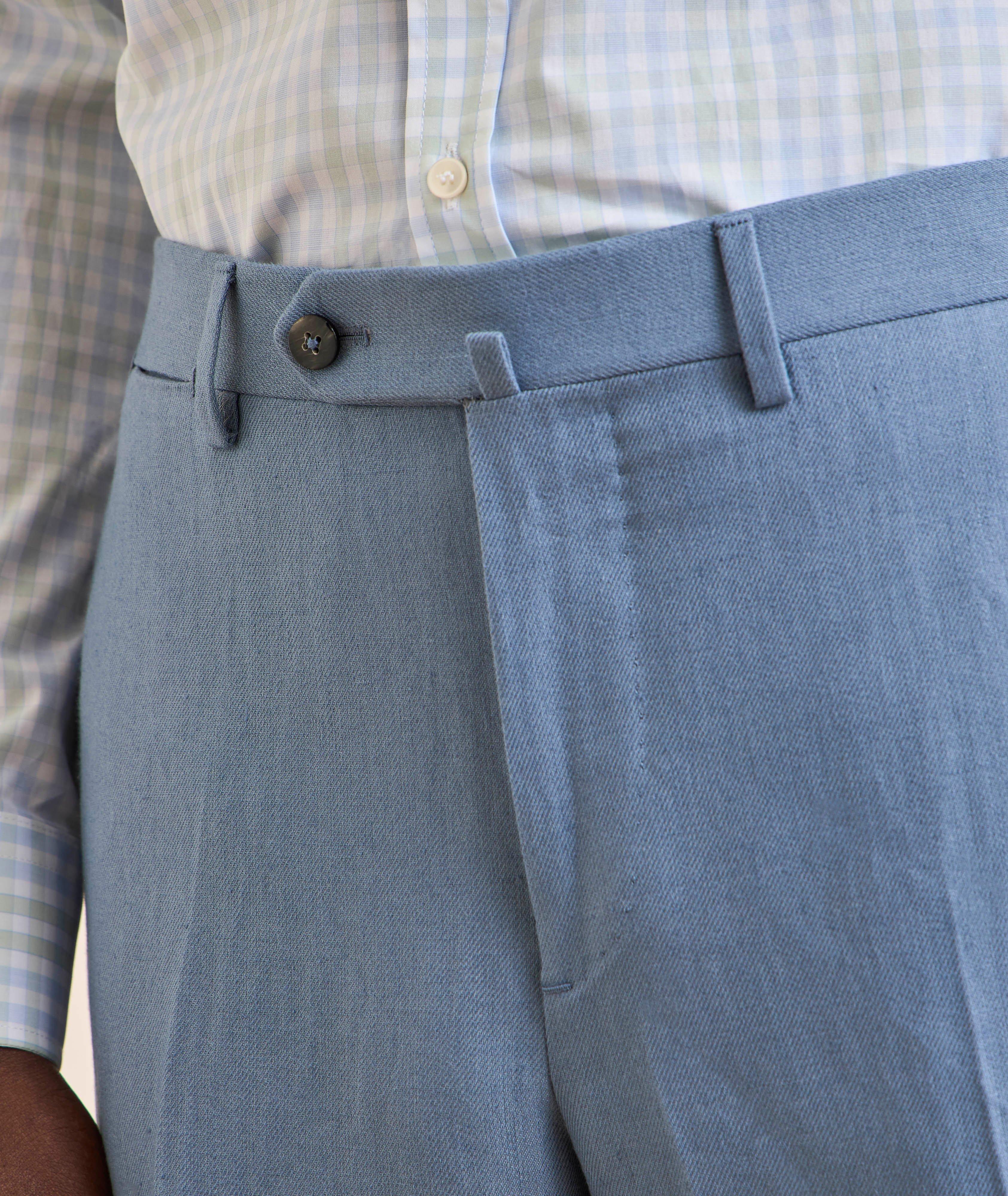 Pantalon complet lin fuselée image 4