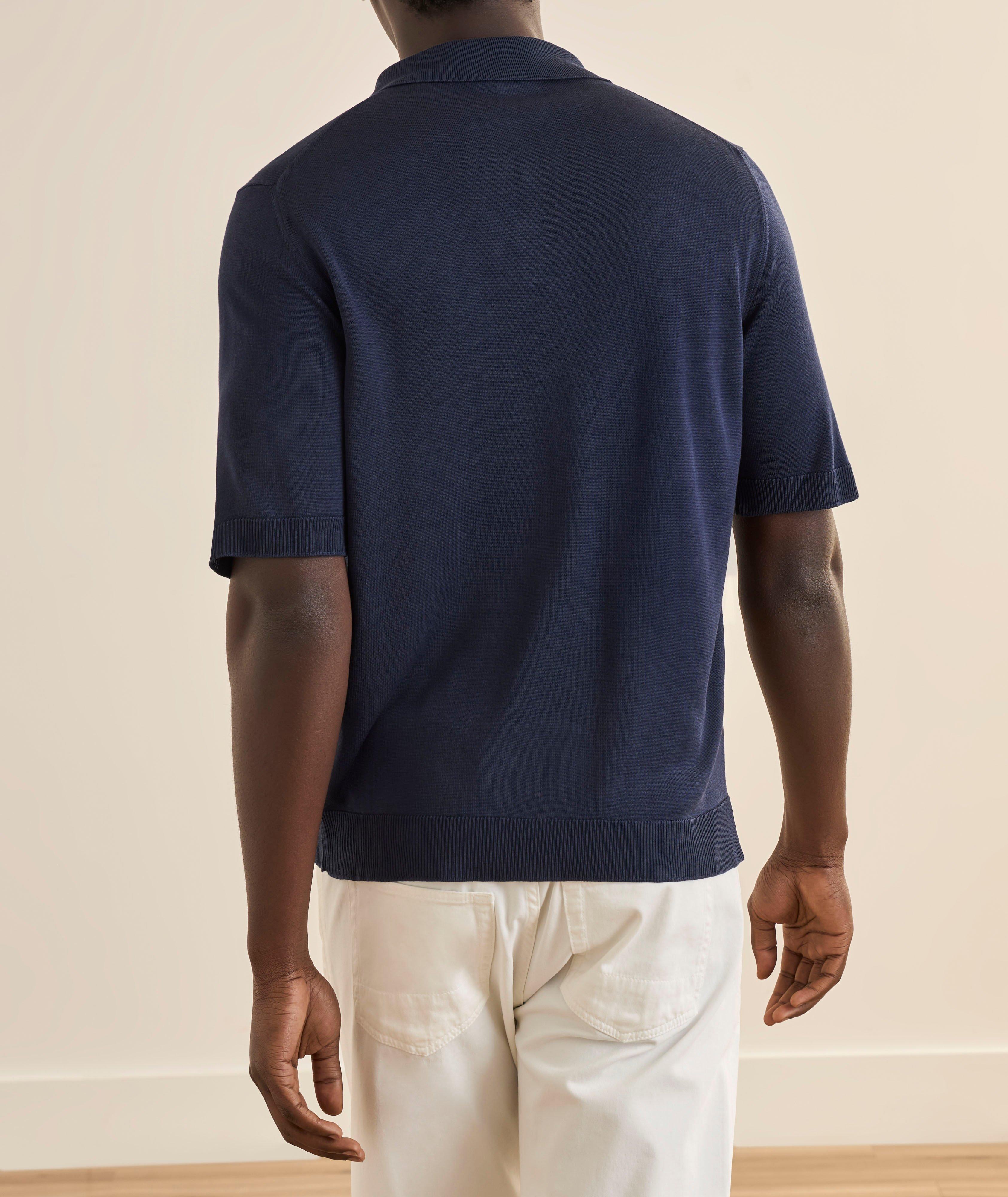 Polo soie tricoté image 2