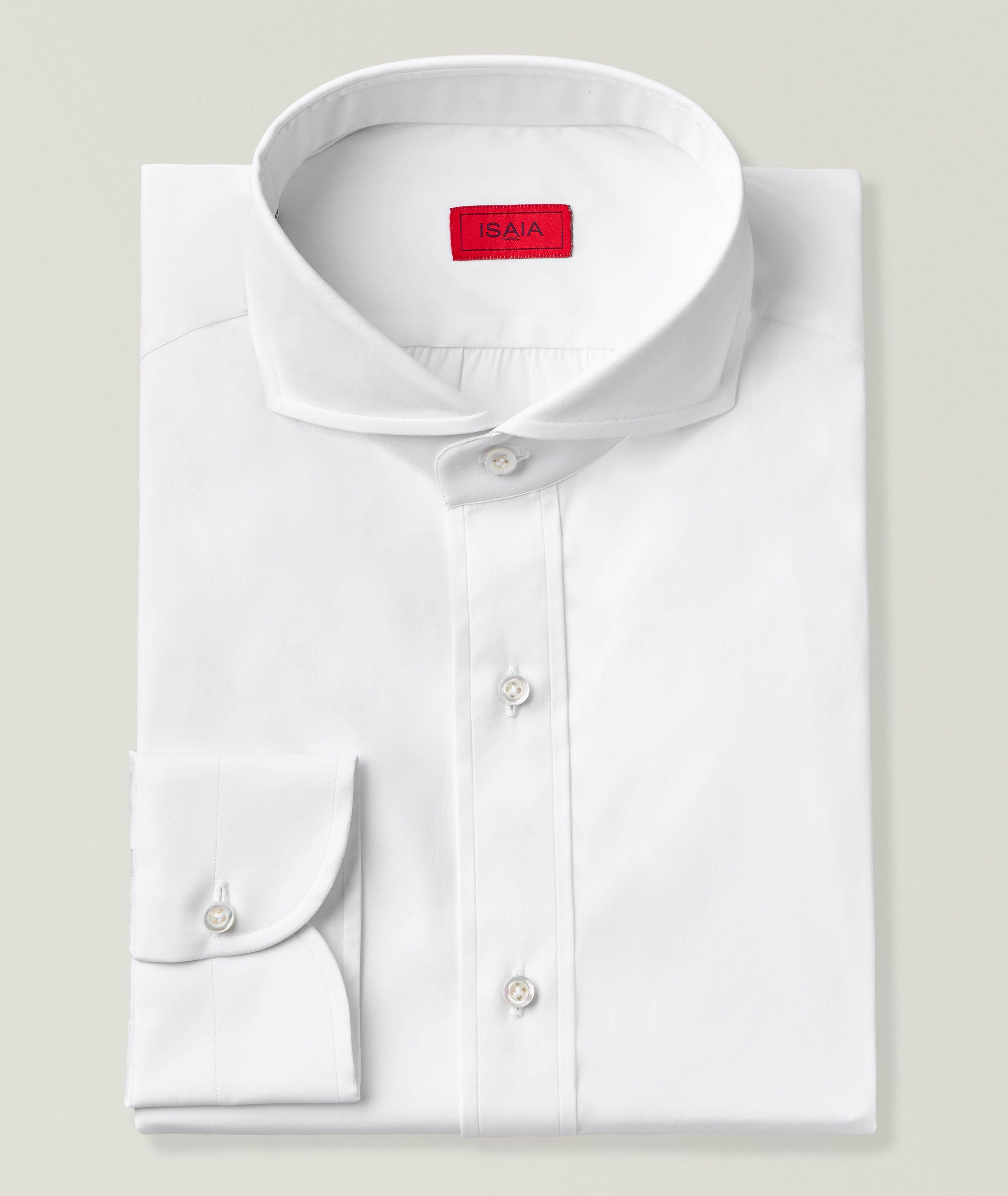 Stretch-Cotton Poplin Dress Shirt image 0