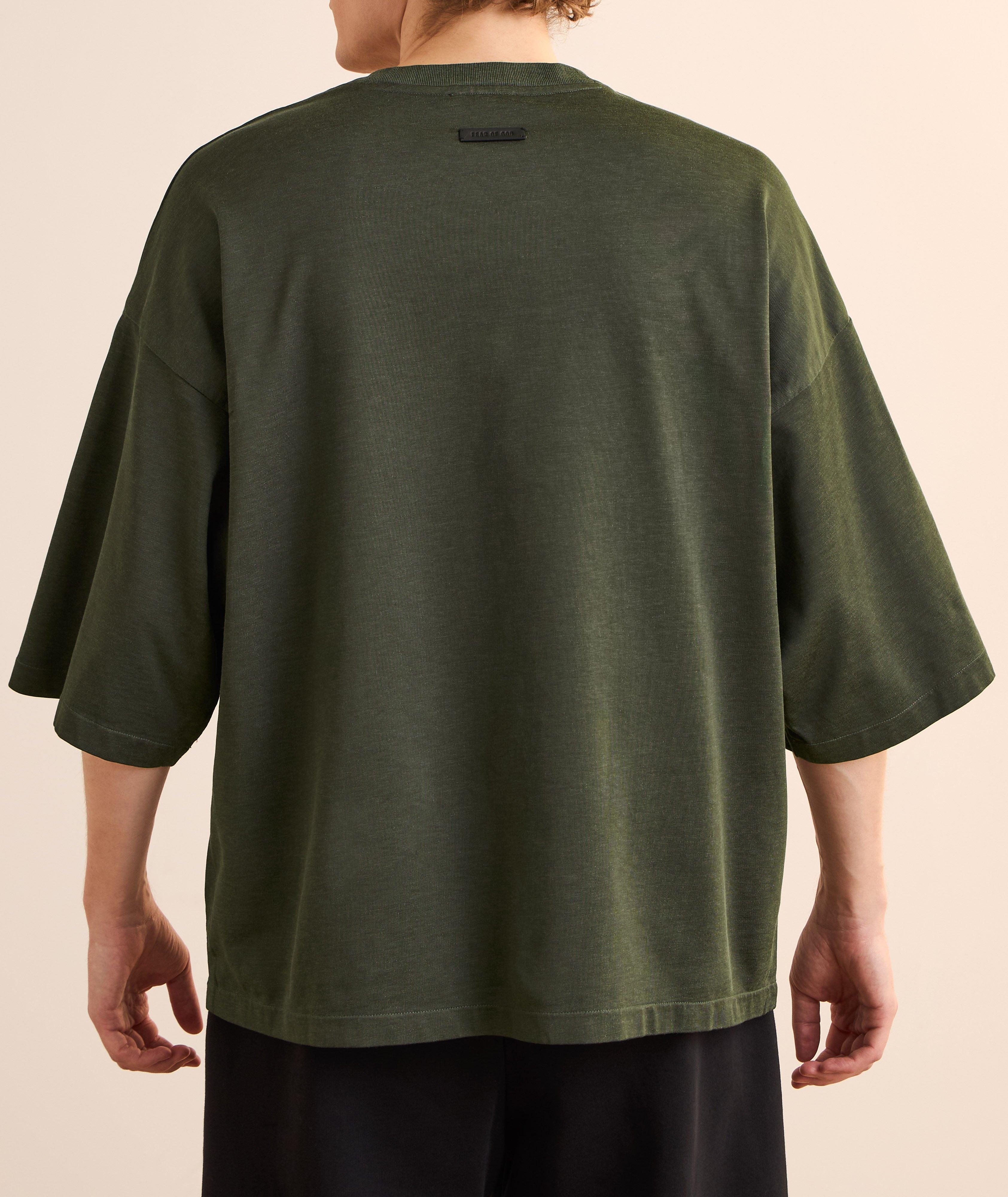 Relaxed Cotton-Blend T-Shirt  image 2