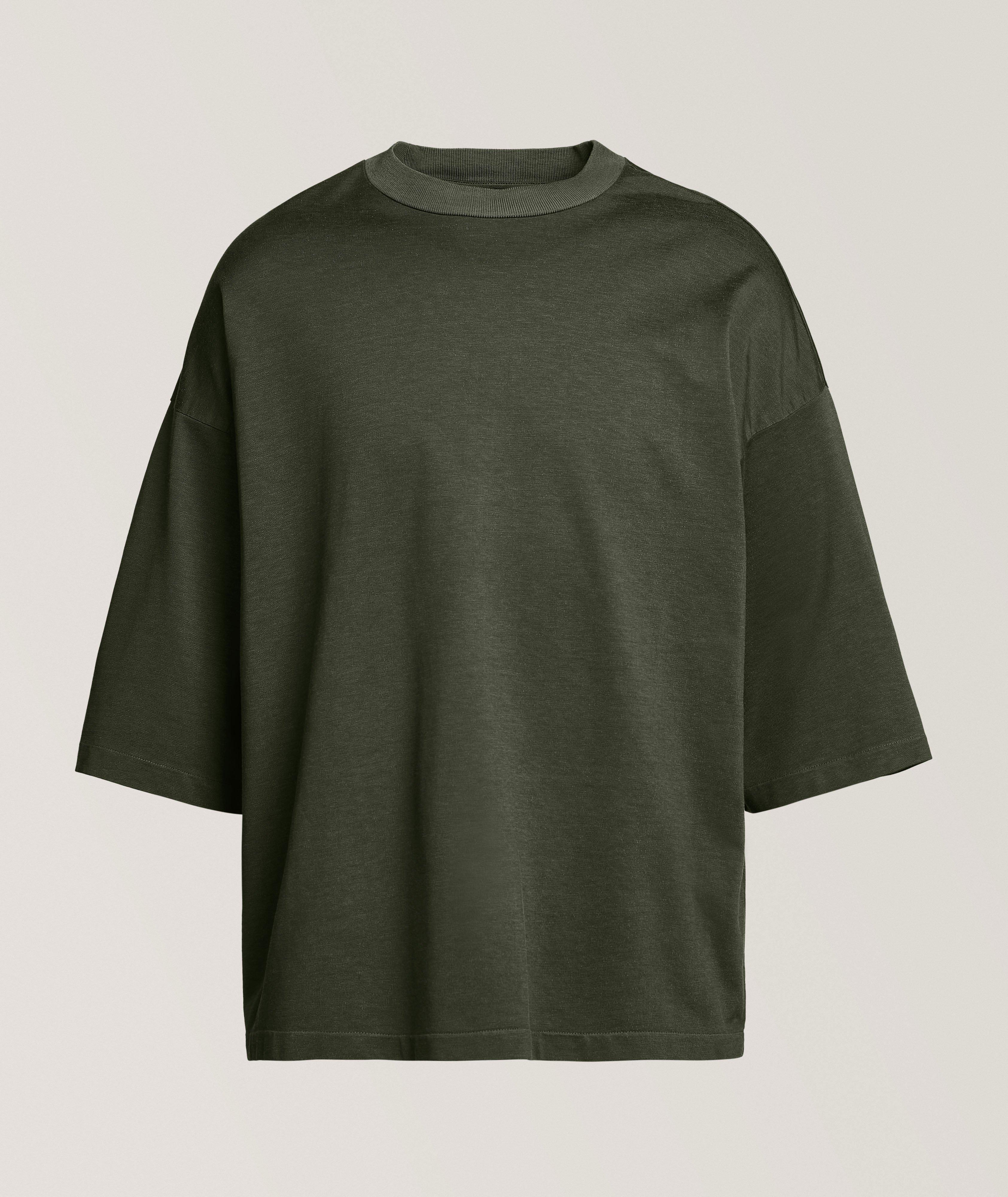 Relaxed Cotton-Blend T-Shirt  image 0