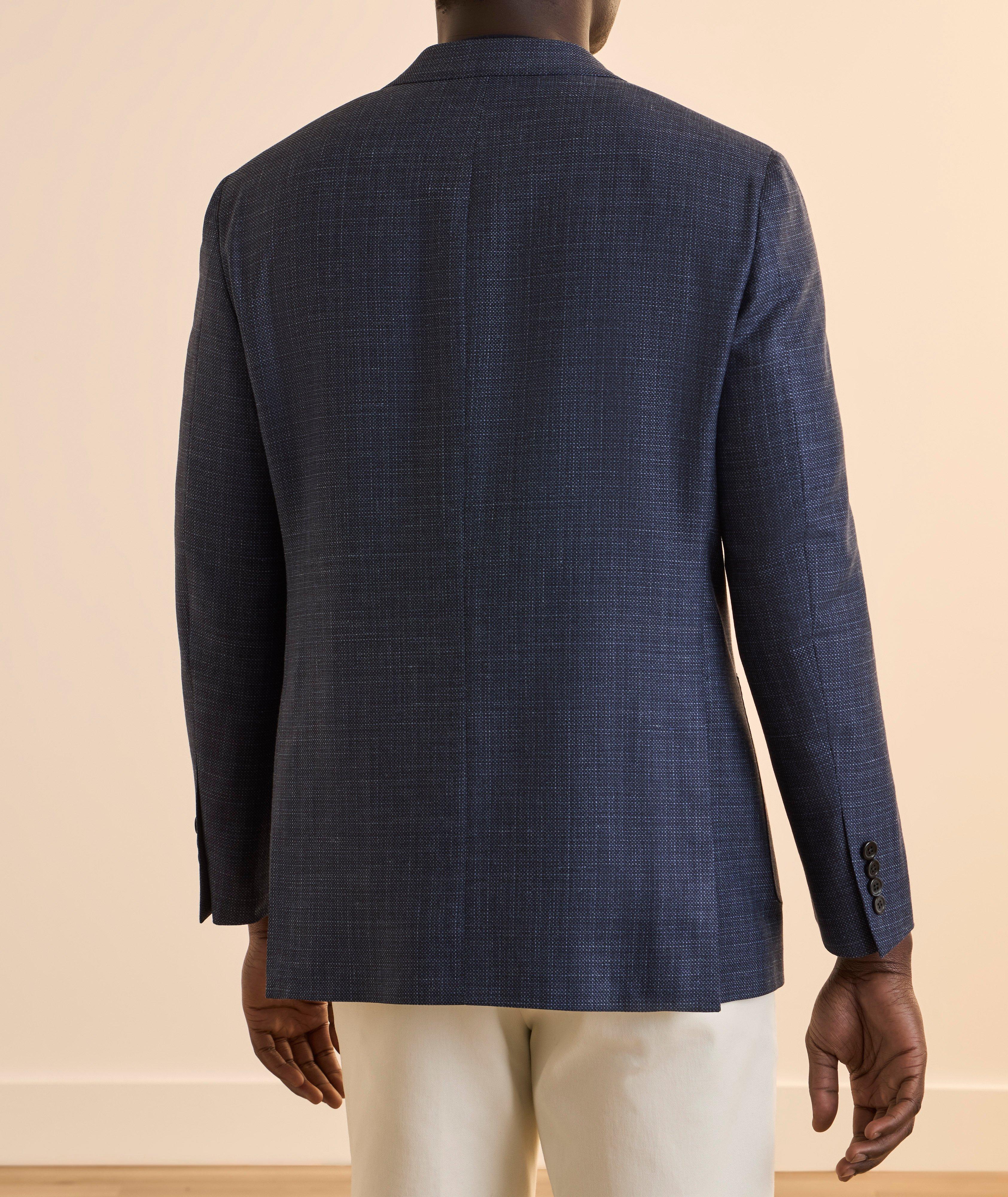 Veston sport laine-mélange œil-de-perdrix Cosmo  image 2