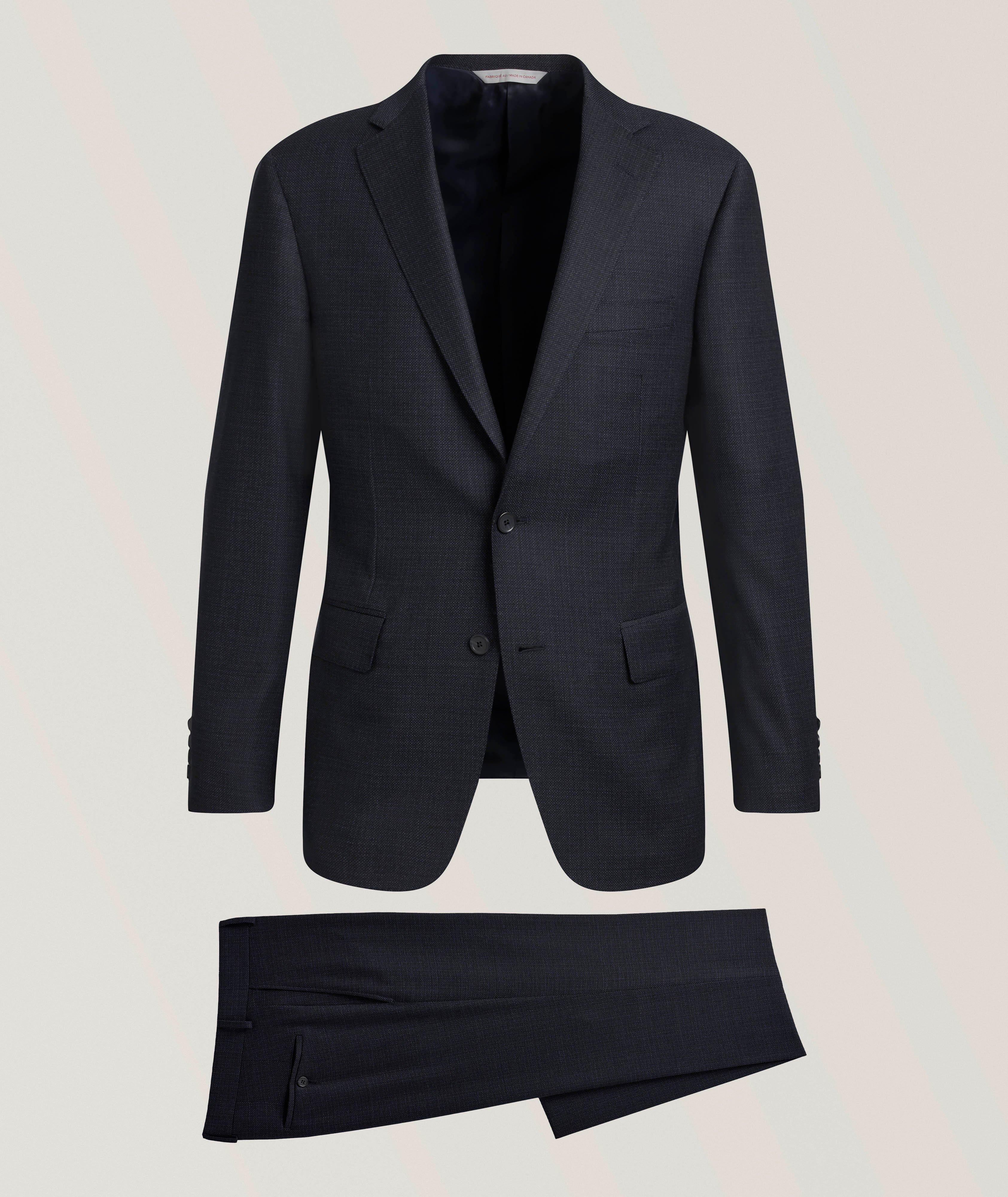 Samuelsohn Cosmo Super 110s Wool-Blend Suit