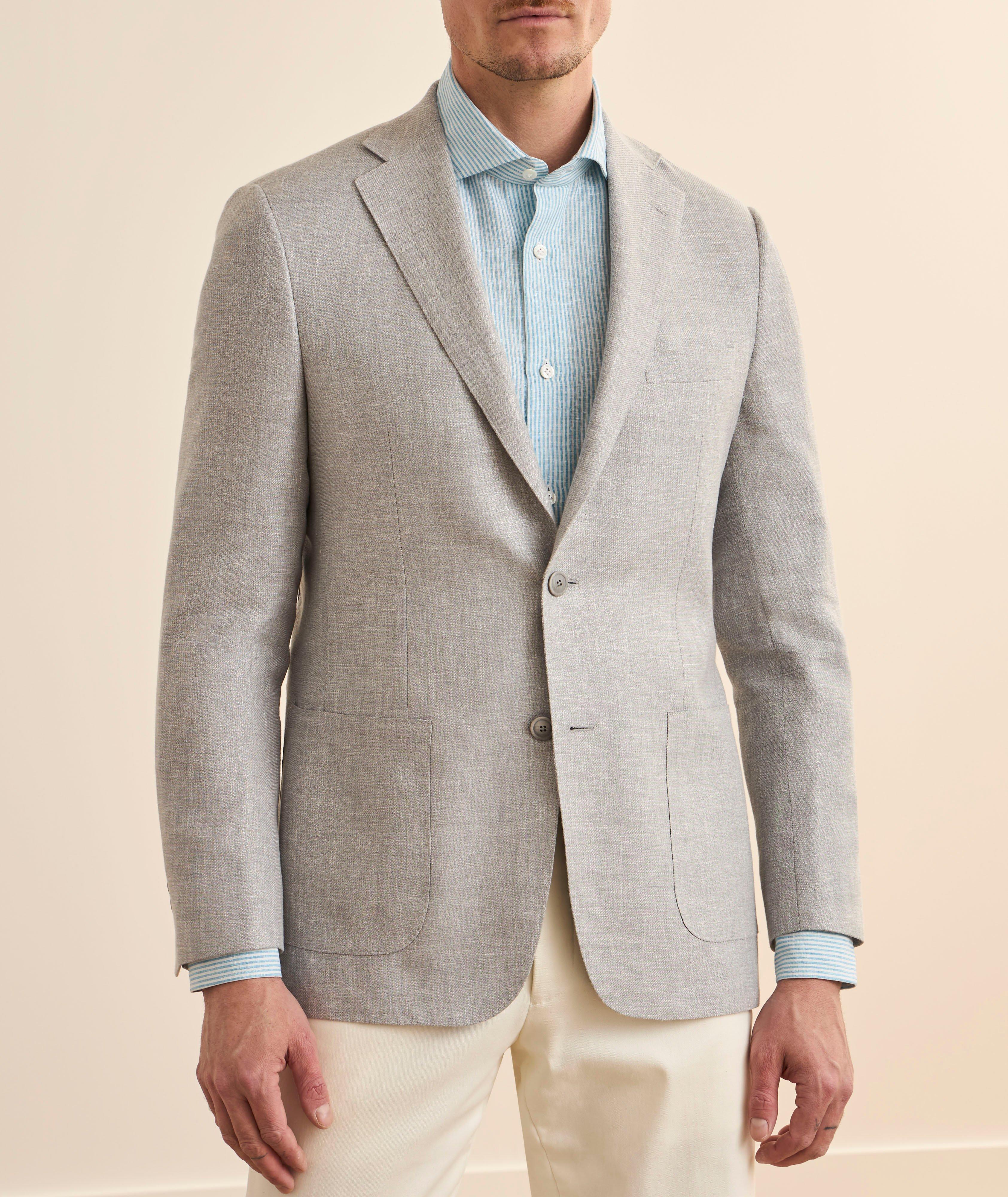 Veston sport lin-laine-soie Cosmo image 1